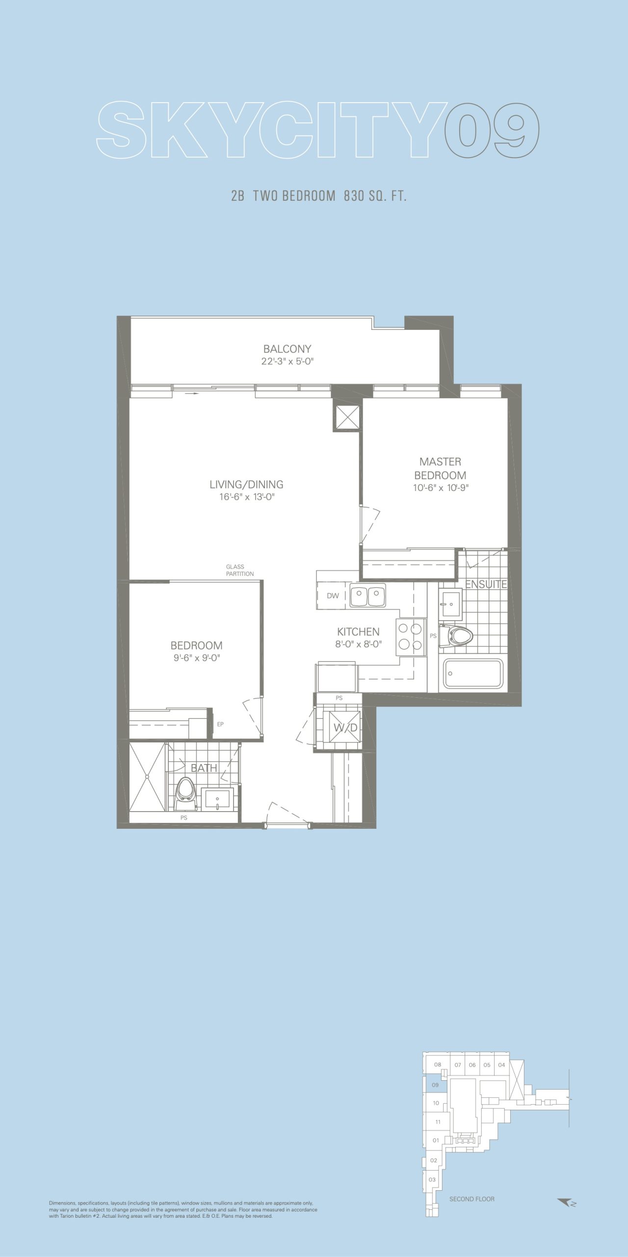 SkyCity09 floor plan