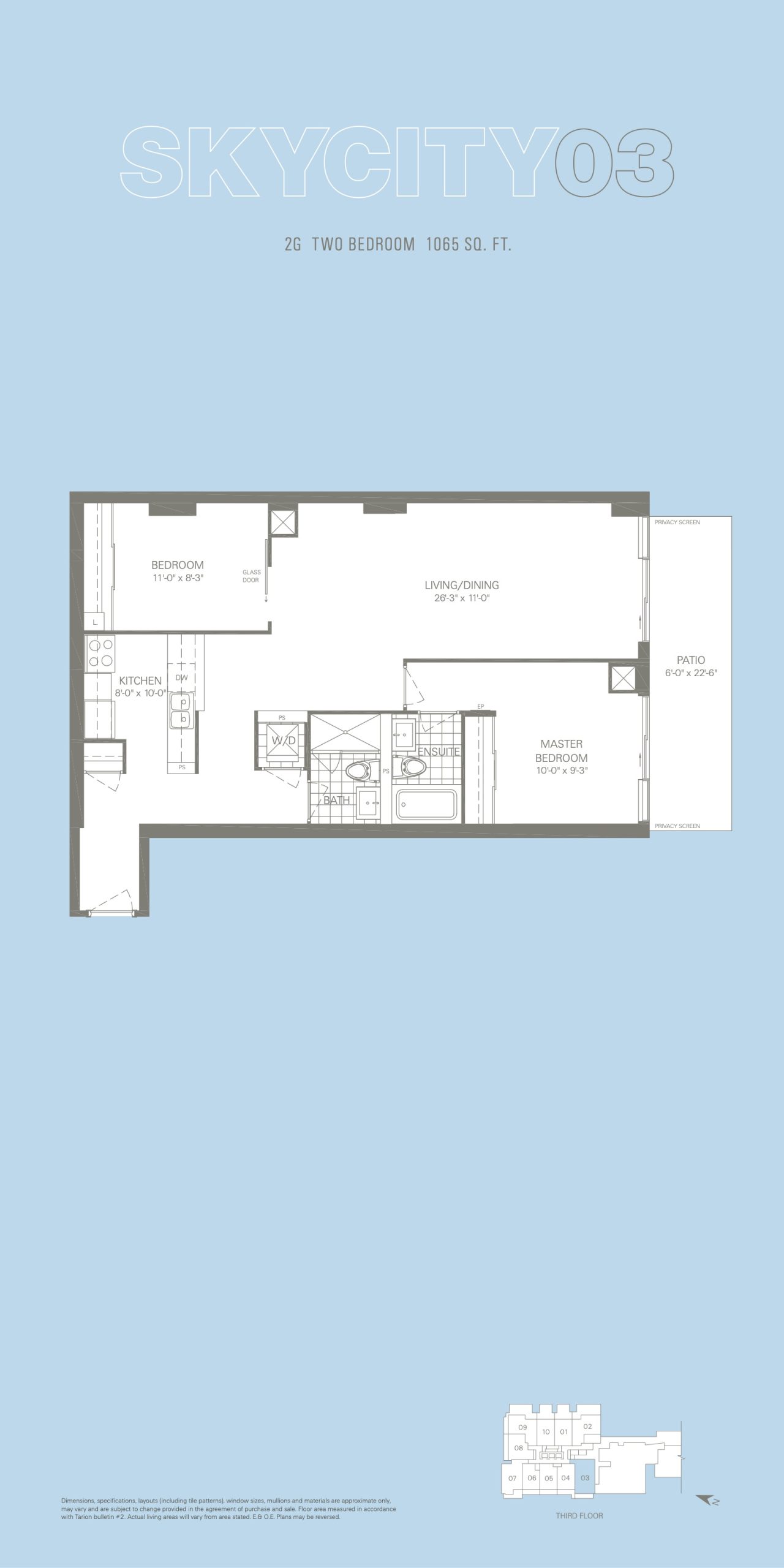 SkyCity03 floor plan