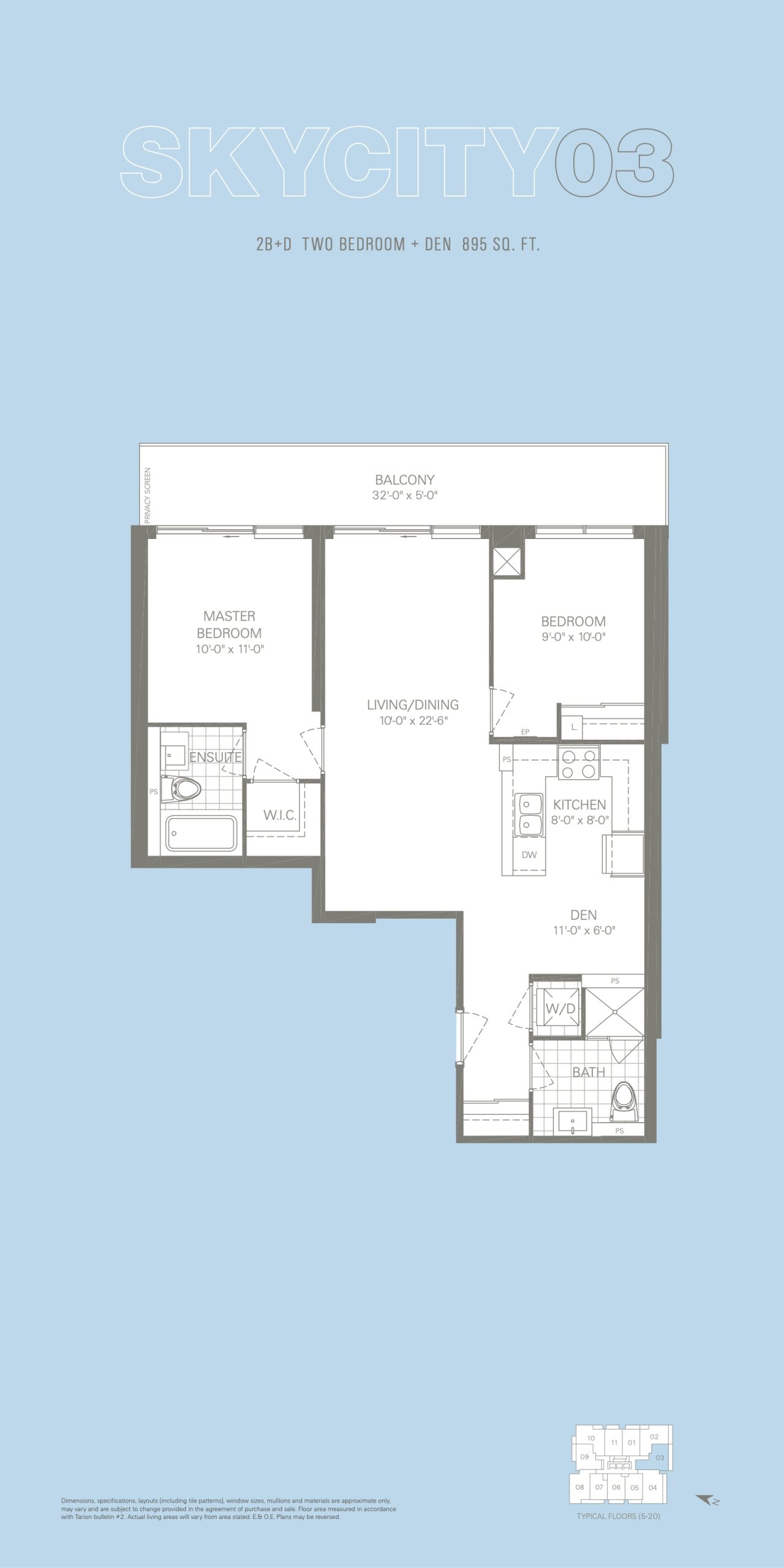SkyCity03 floor plan