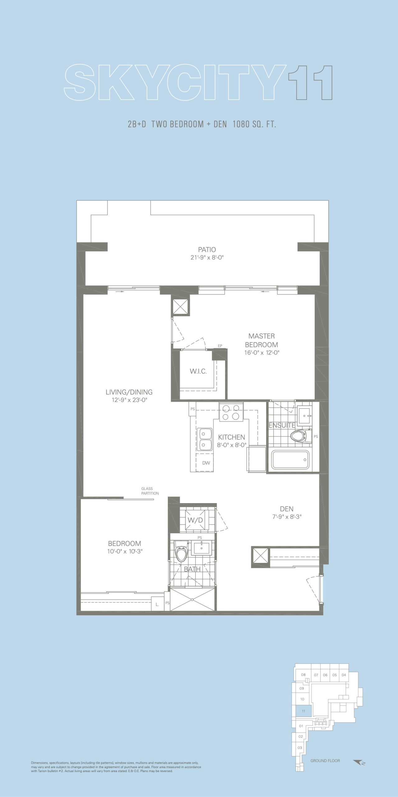 SkyCity11 floor plan