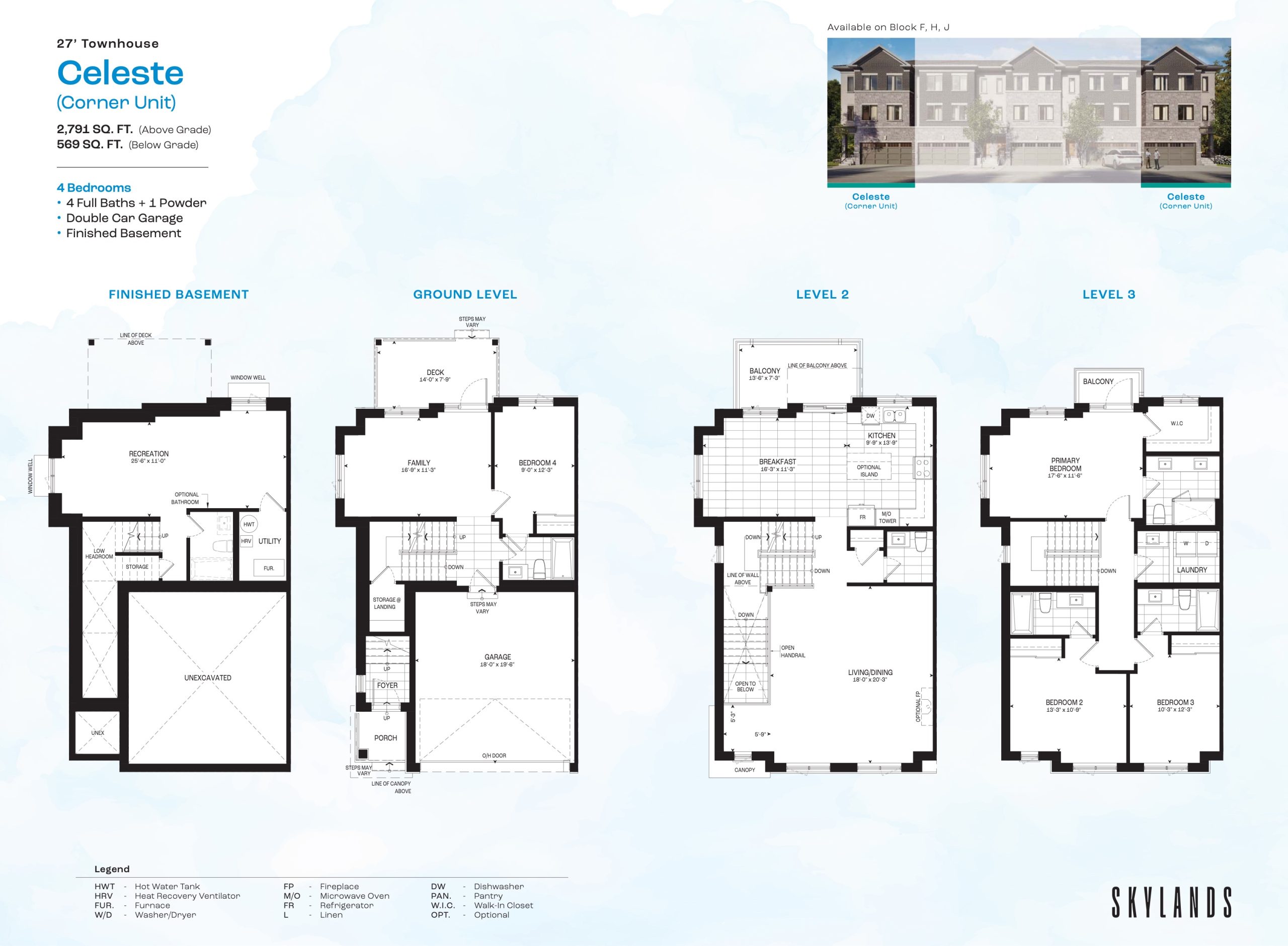 Celeste (Corner Unit) floor plan