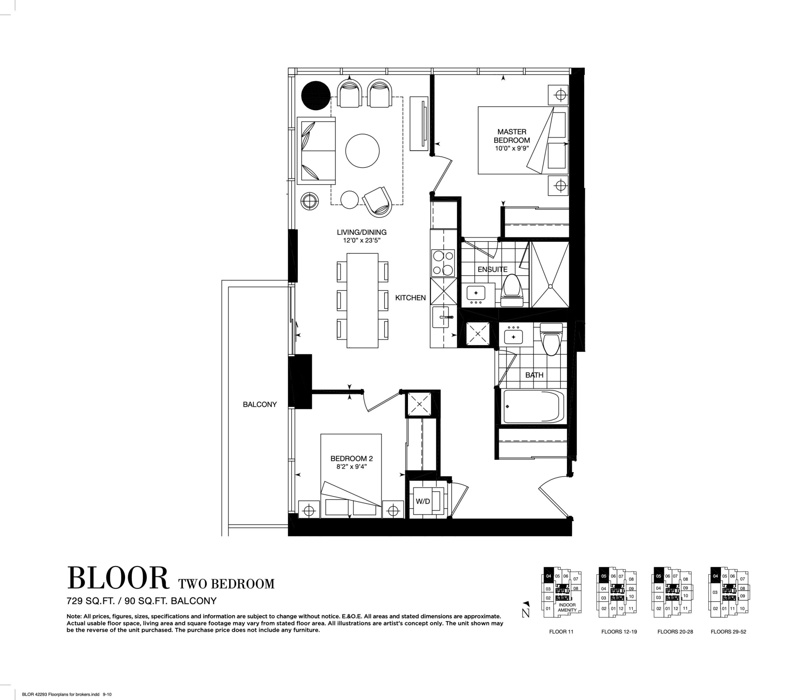 Bloor floor plan