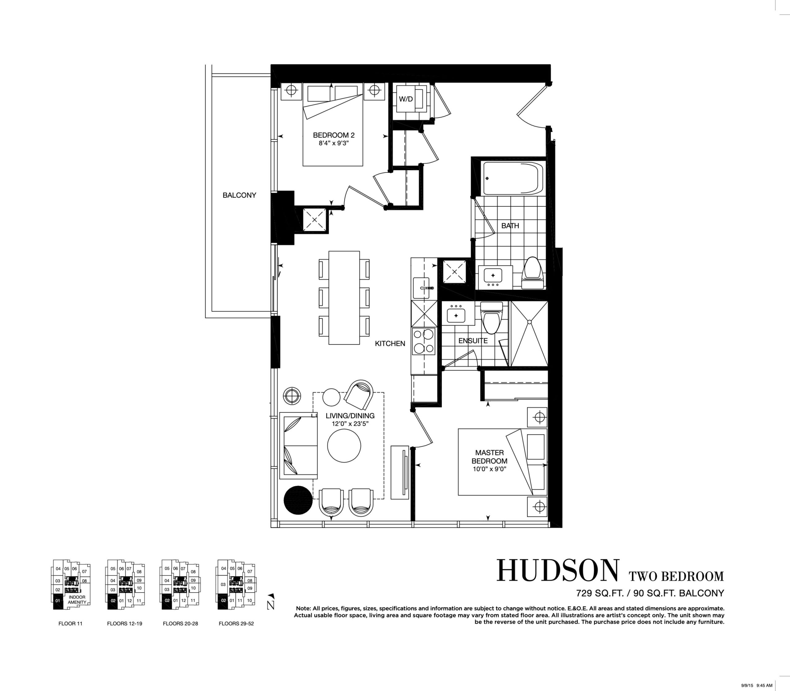 Hudson floor plan