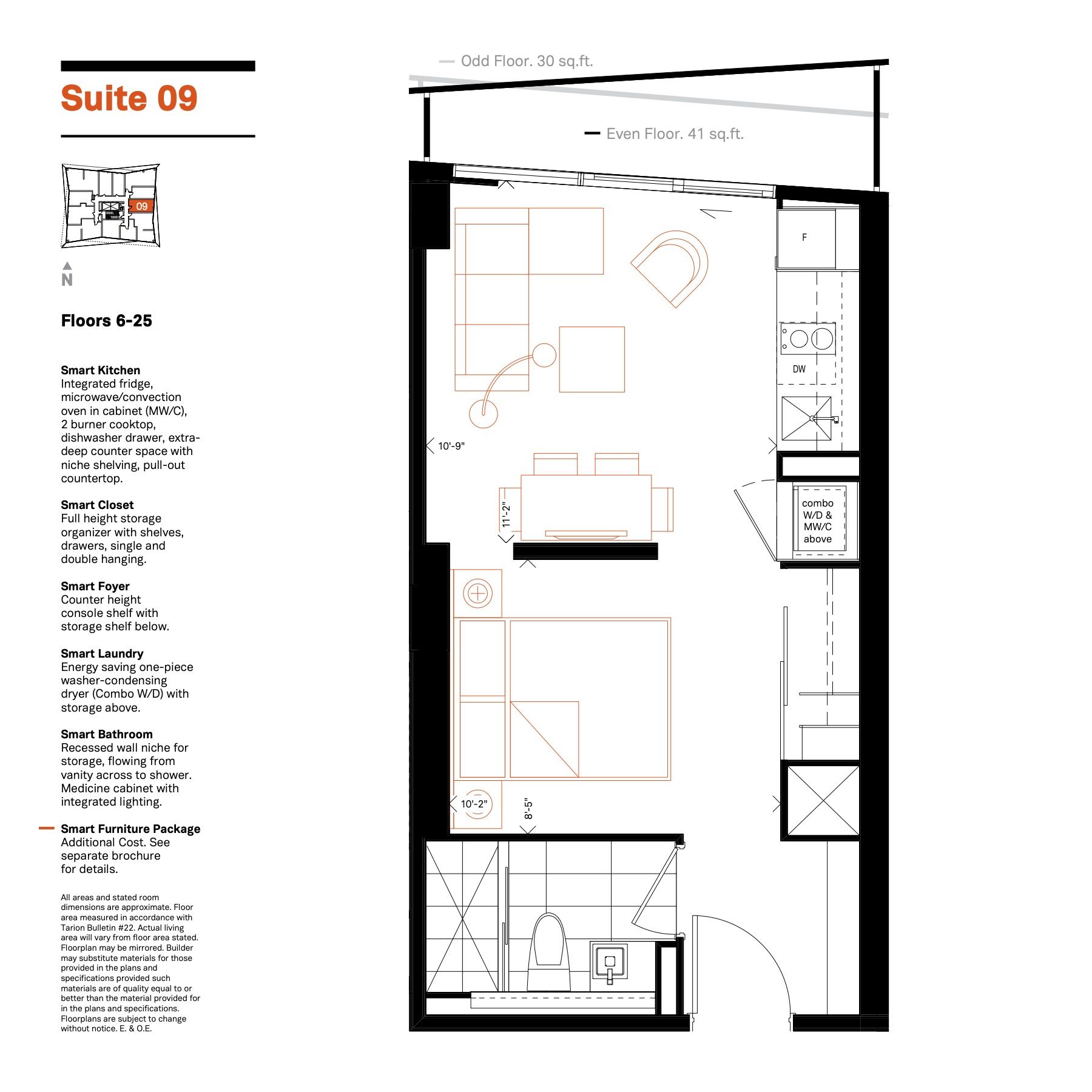 Suite 09 floor plan