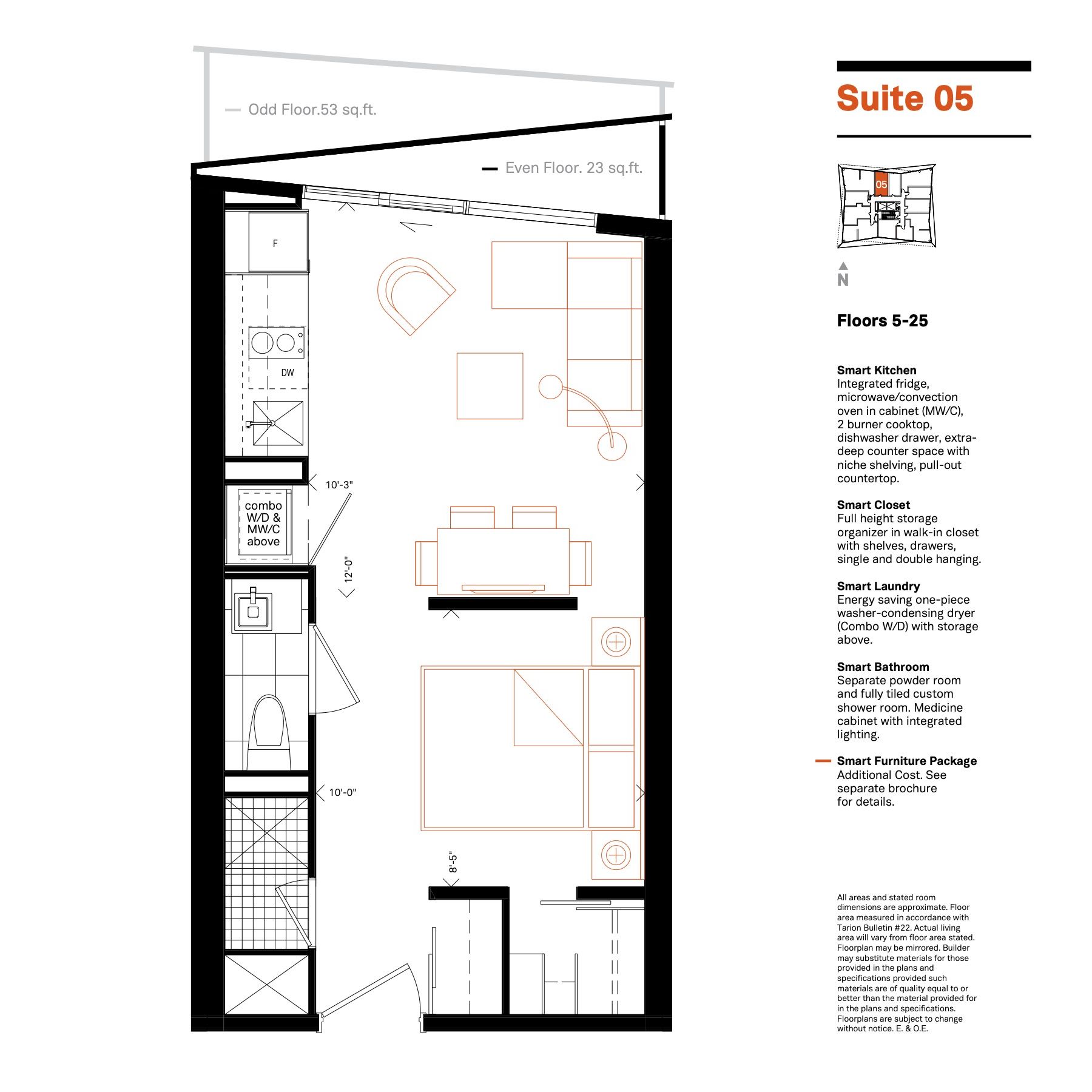 Suite 05 floor plan