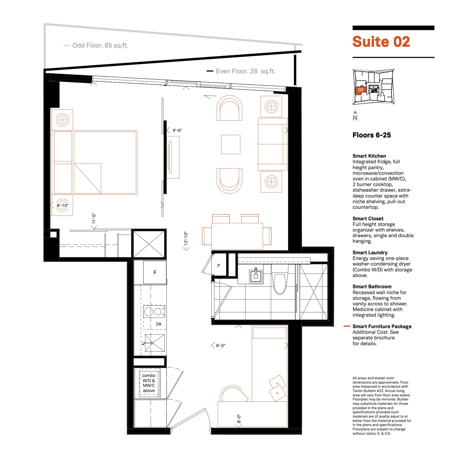 Suite 02 floor plan