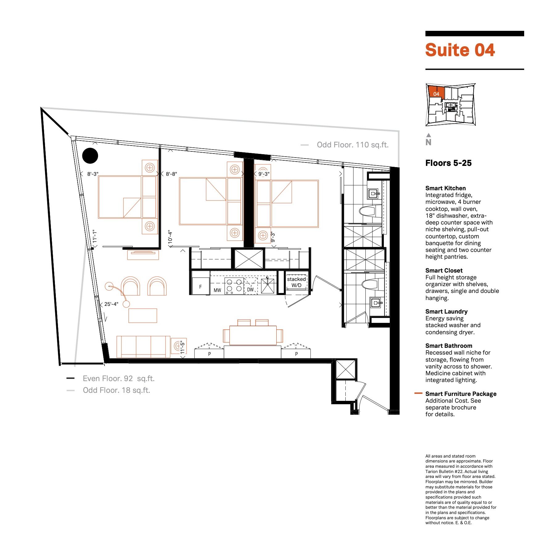 Suite 04 floor plan