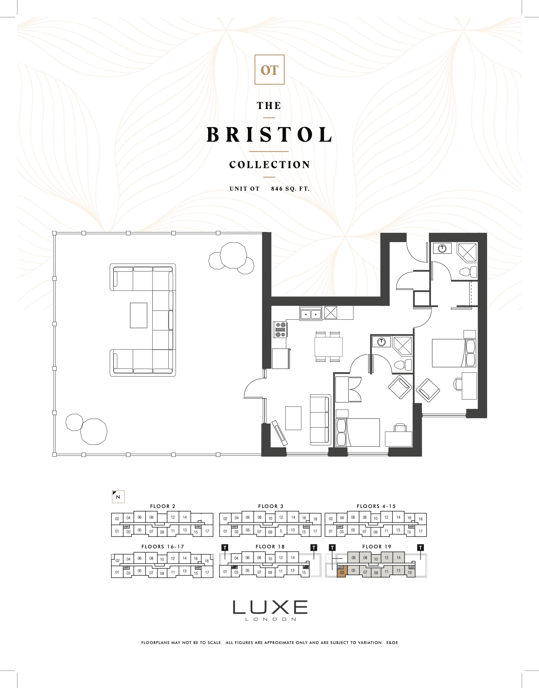 The Bristol - Unit OT floor plan