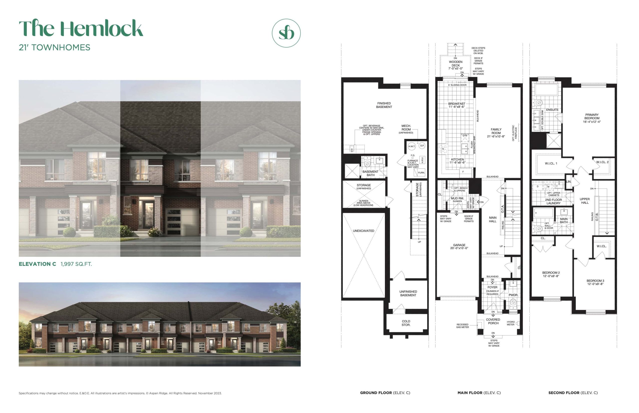 The Hemlock floor plan