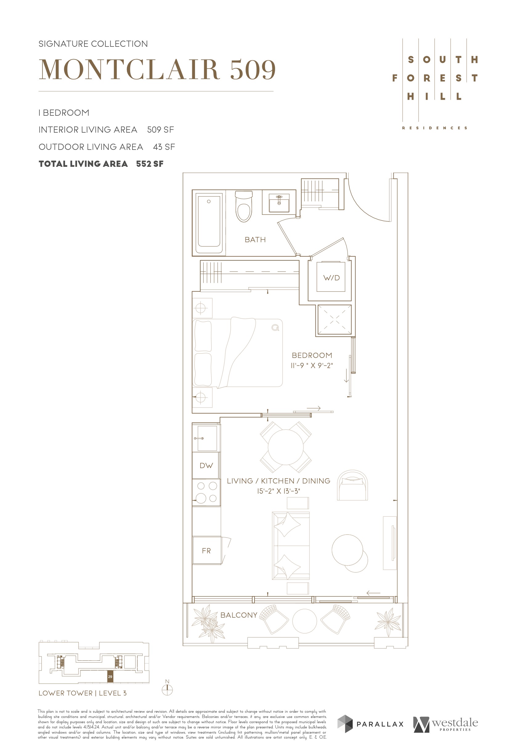 Montclair 509 floor plan