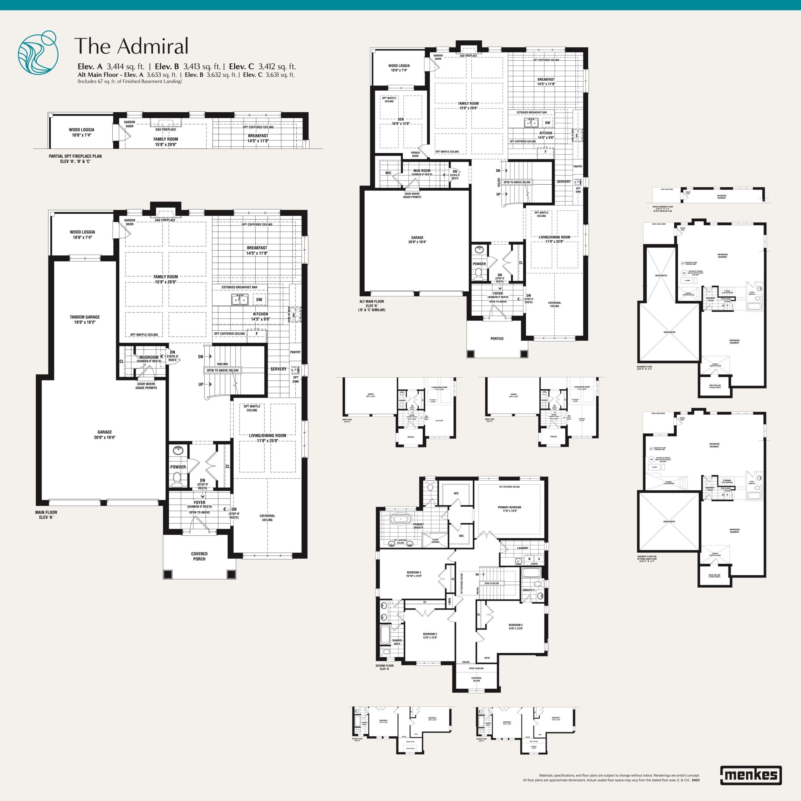 The Admiral floor plan