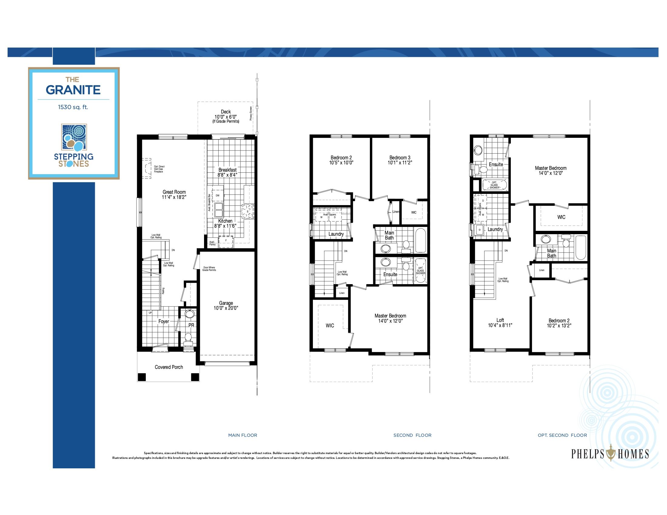The Granite floor plan