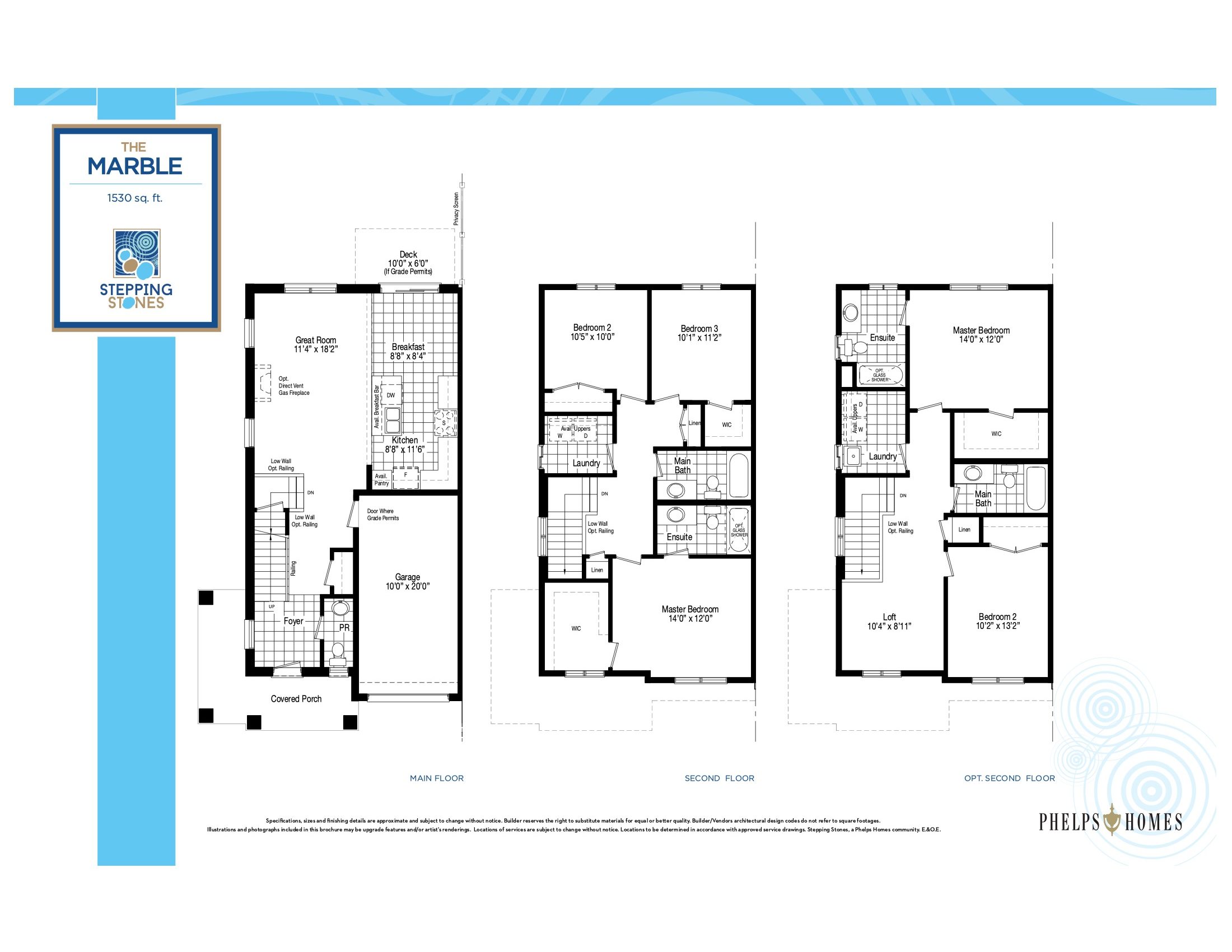 The Marble floor plan