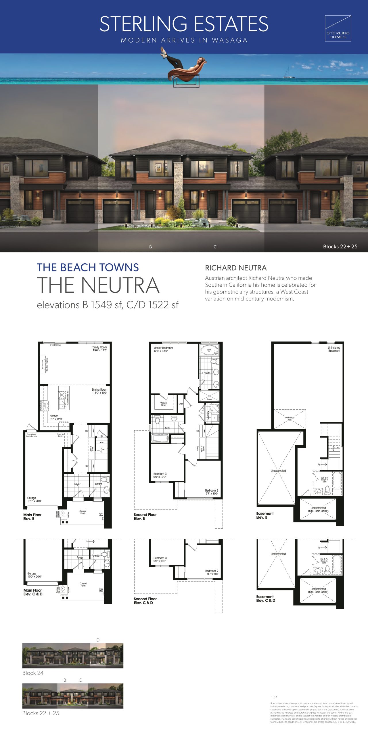 The Neutra floor plan