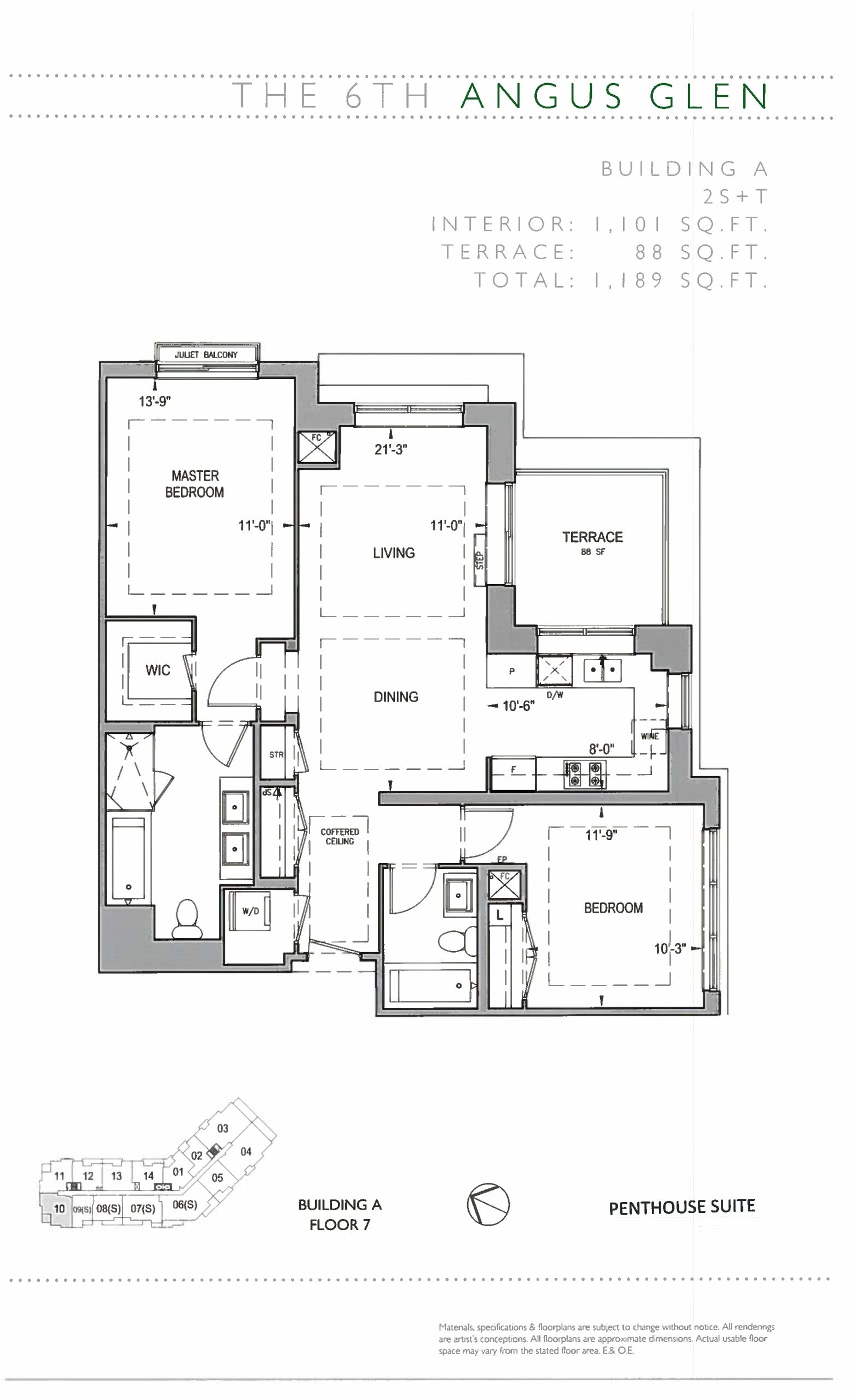 2S+T floor plan