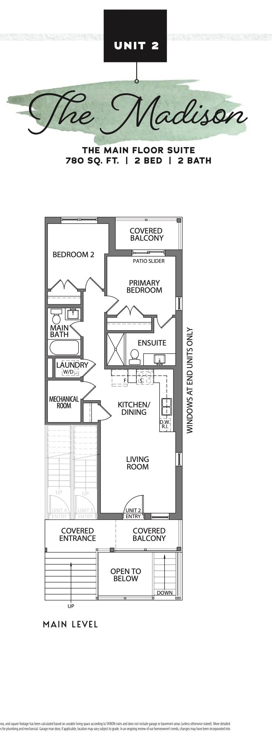 The Madison floor plan