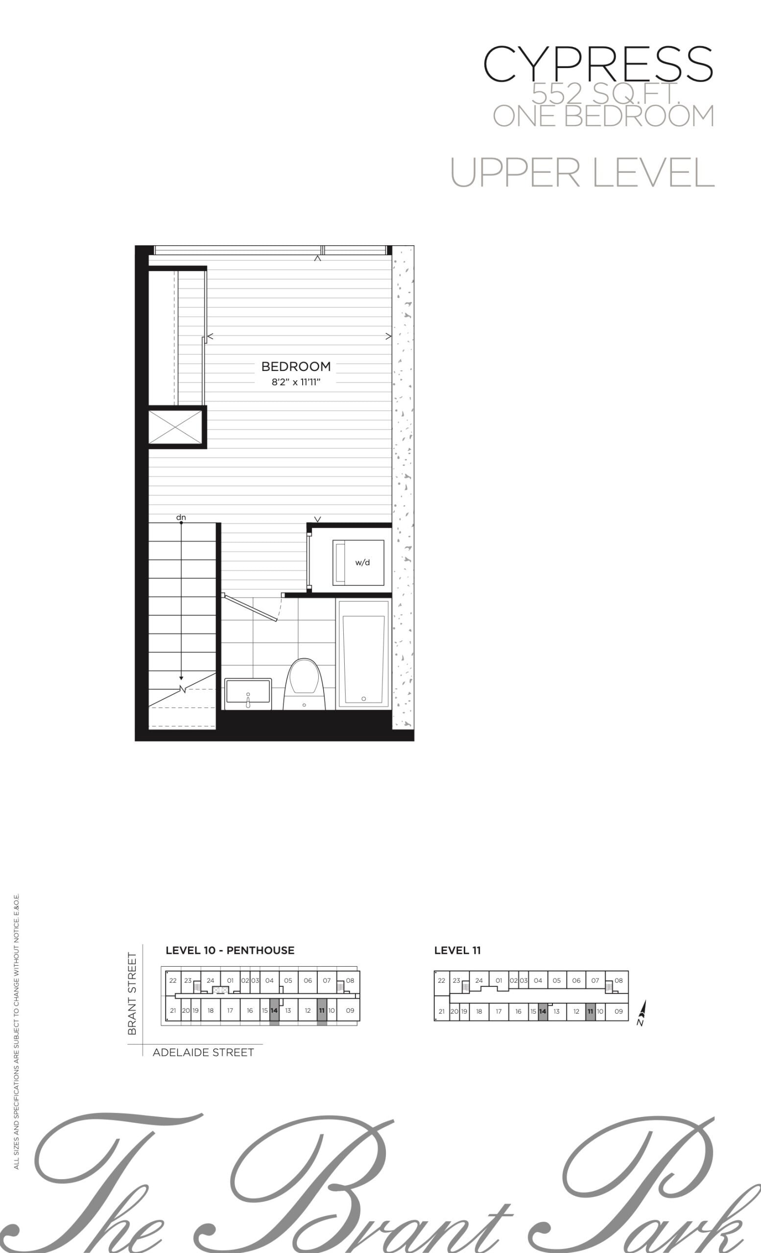 Cypress - Upper Level (2/2) floor plan