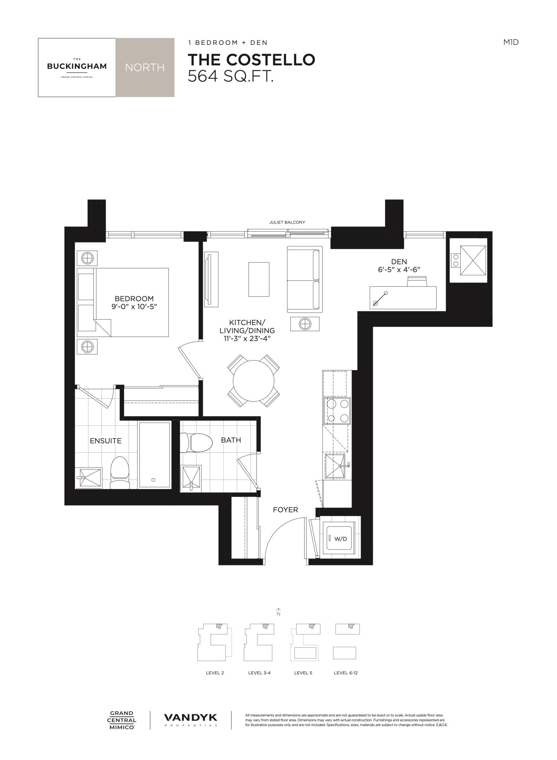 The Costello floor plan