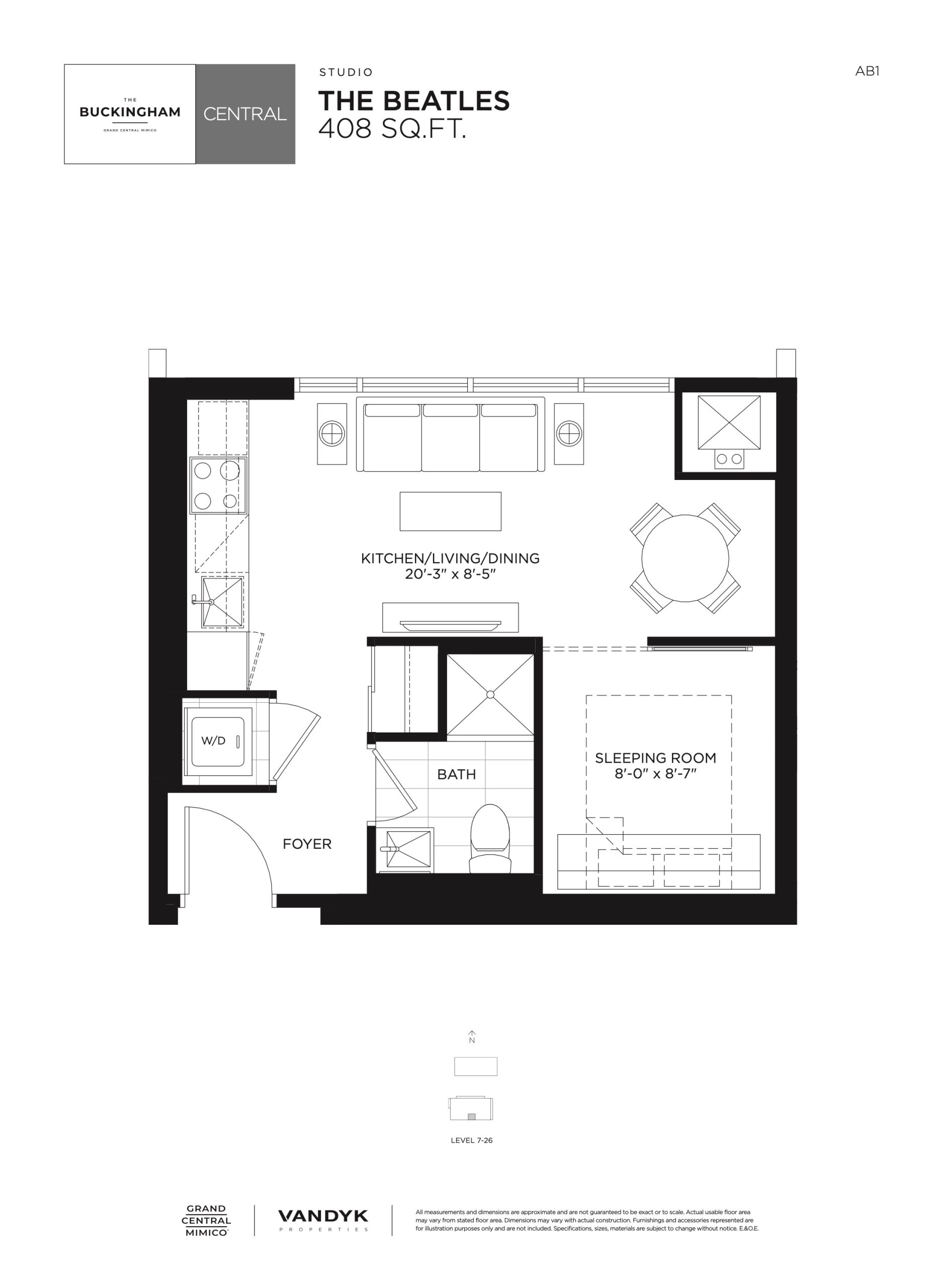 The Beatles floor plan
