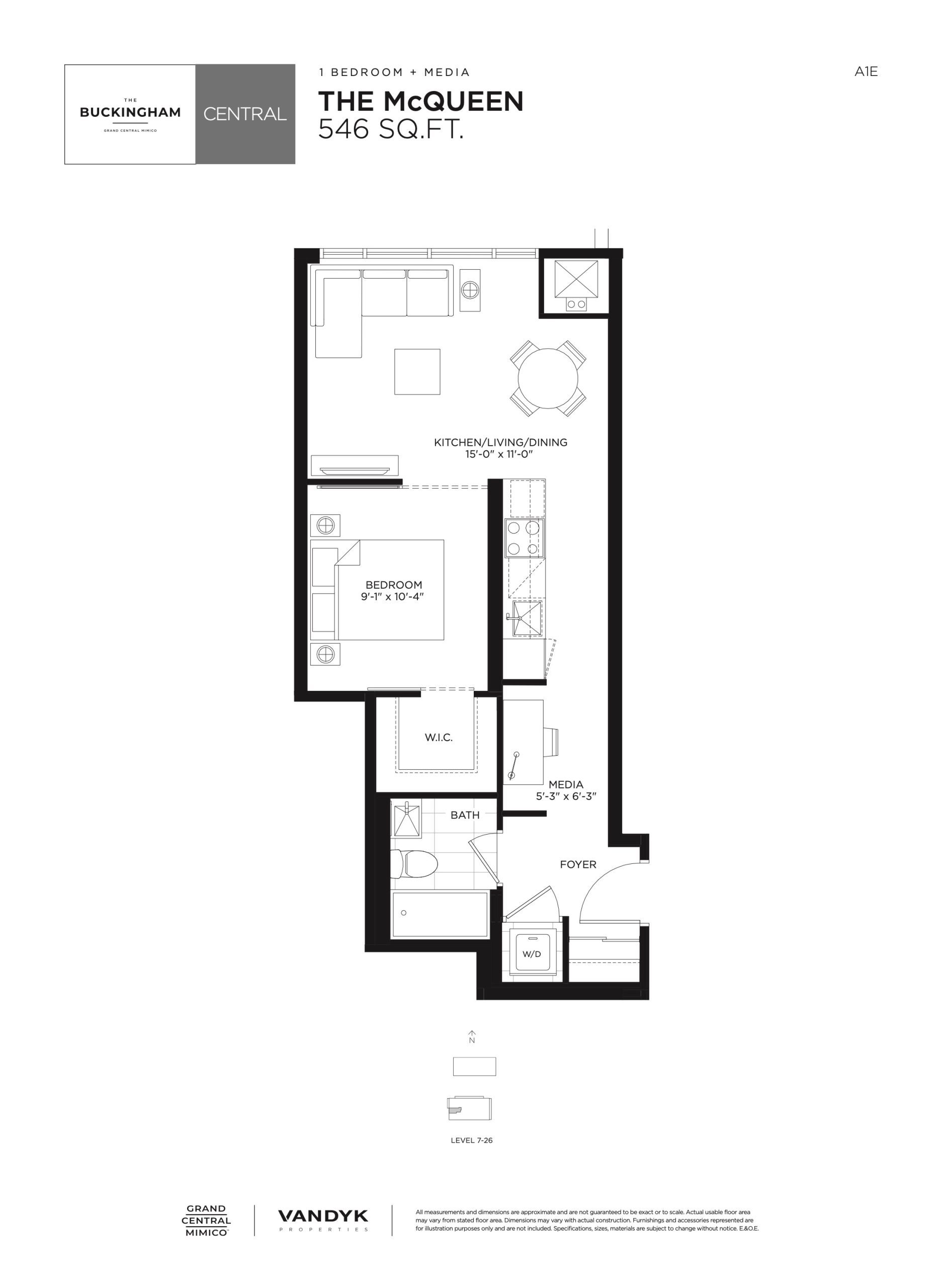 The McQueen floor plan