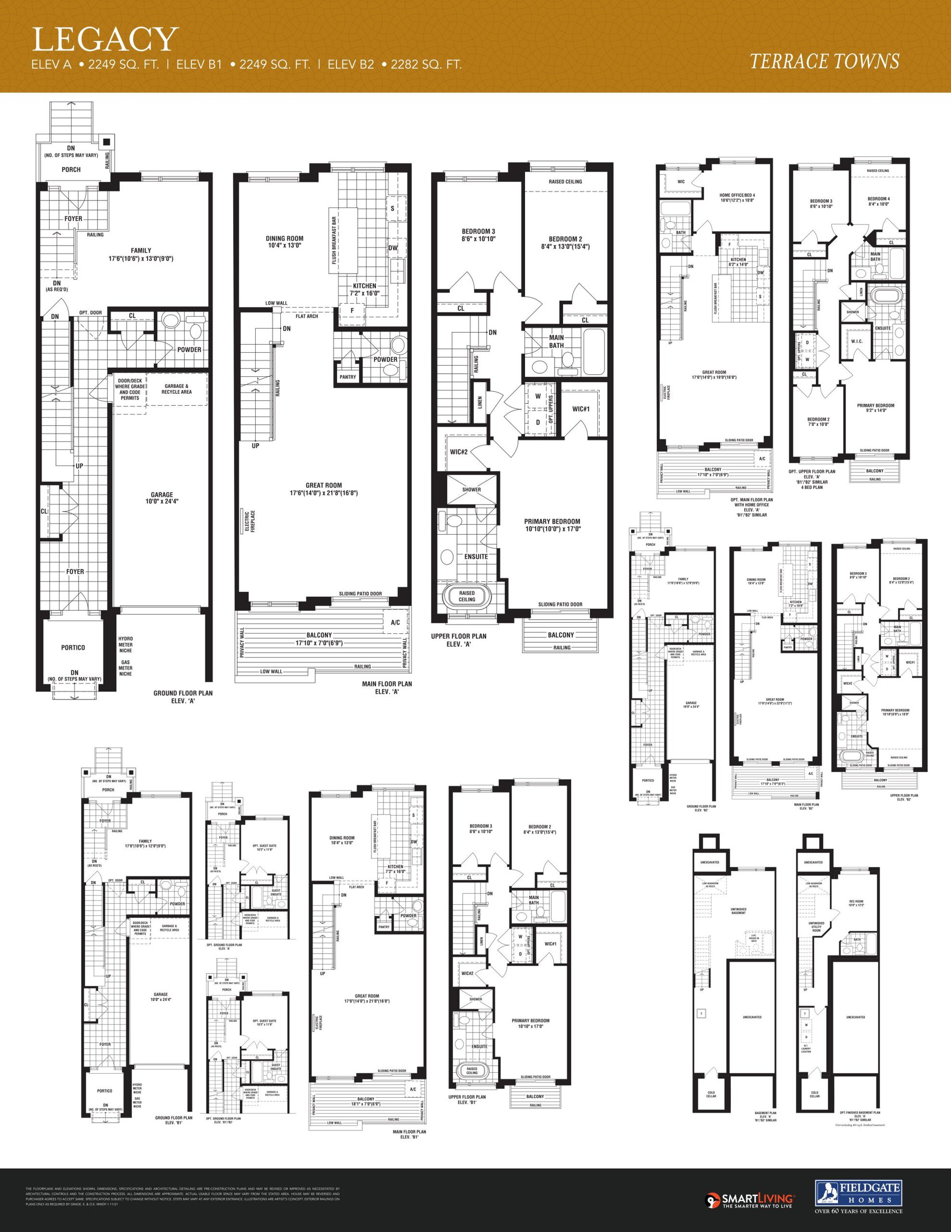 Legacy floor plan