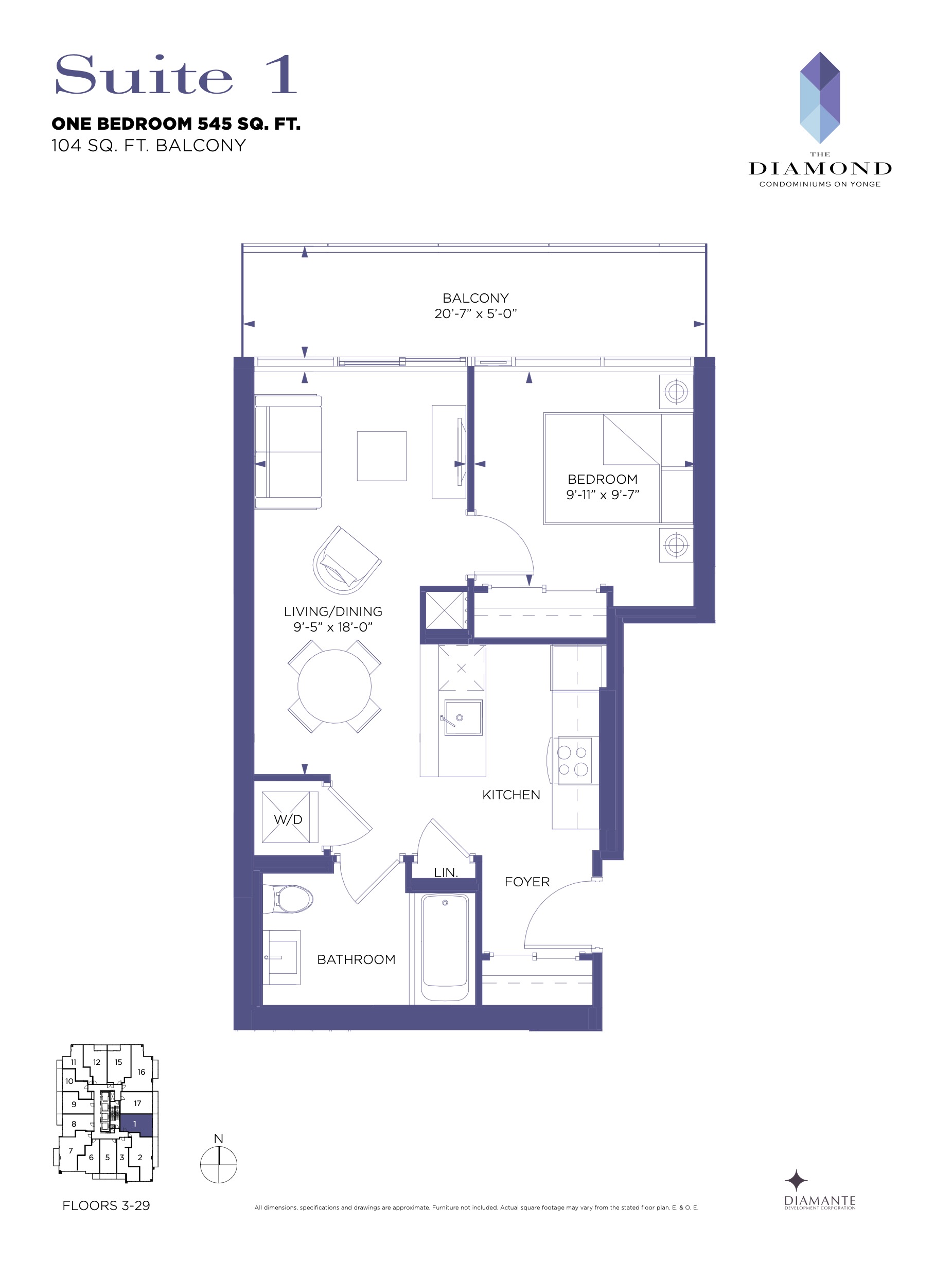 Suite 1 floor plan