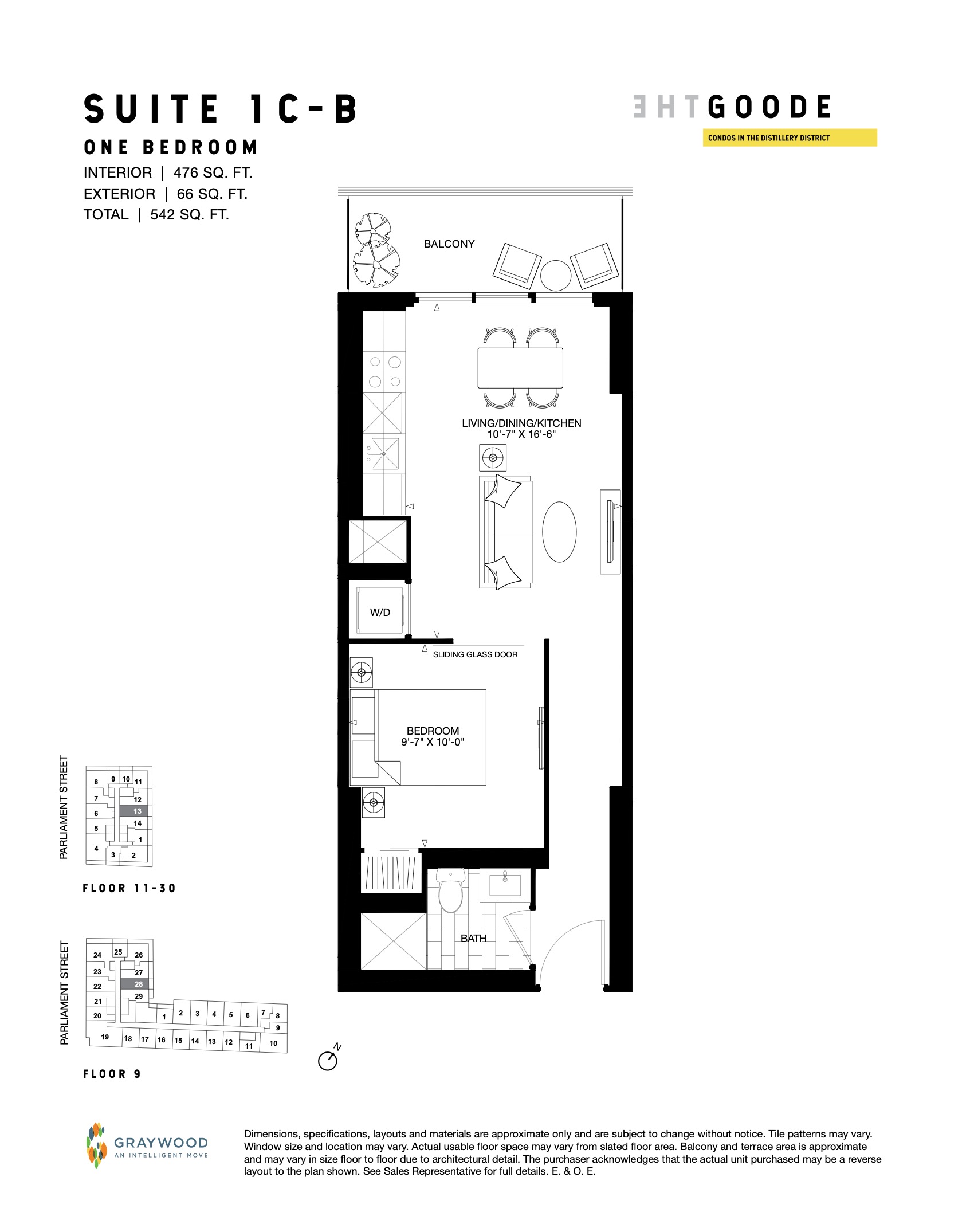 Suite 1C-B floor plan