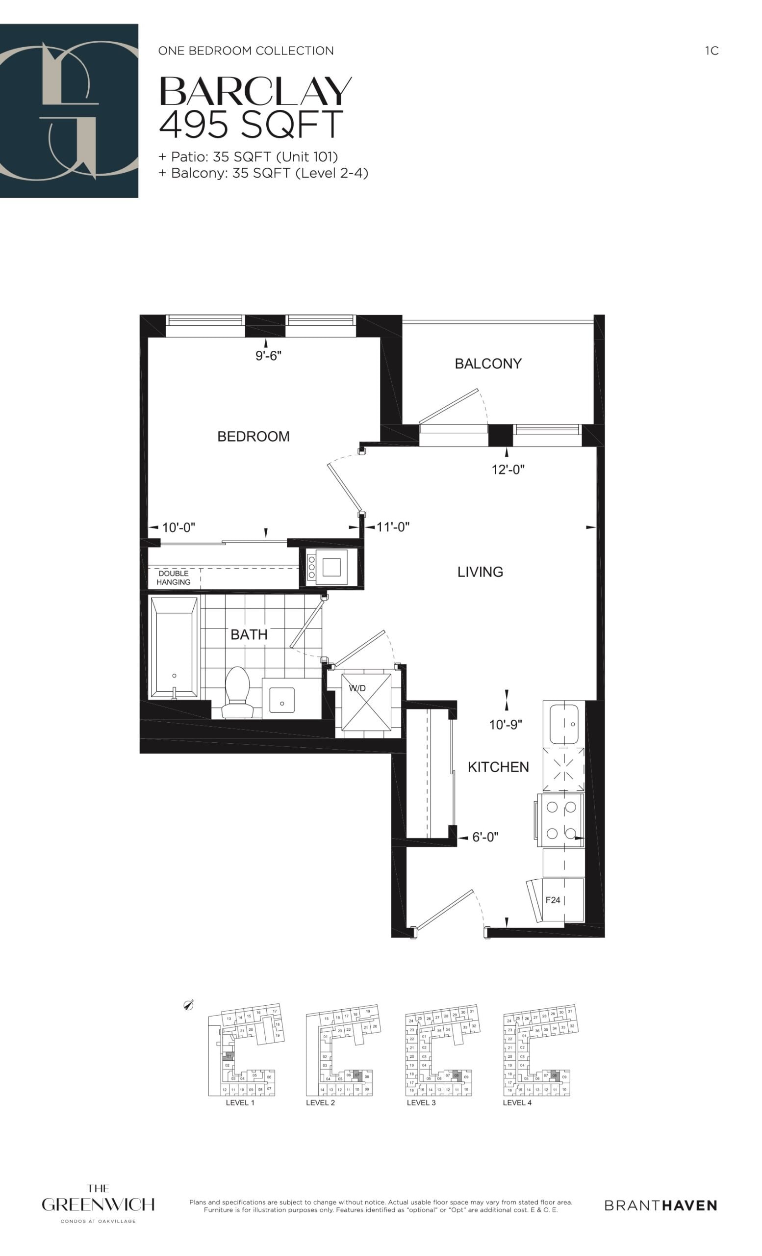 Barclay floor plan
