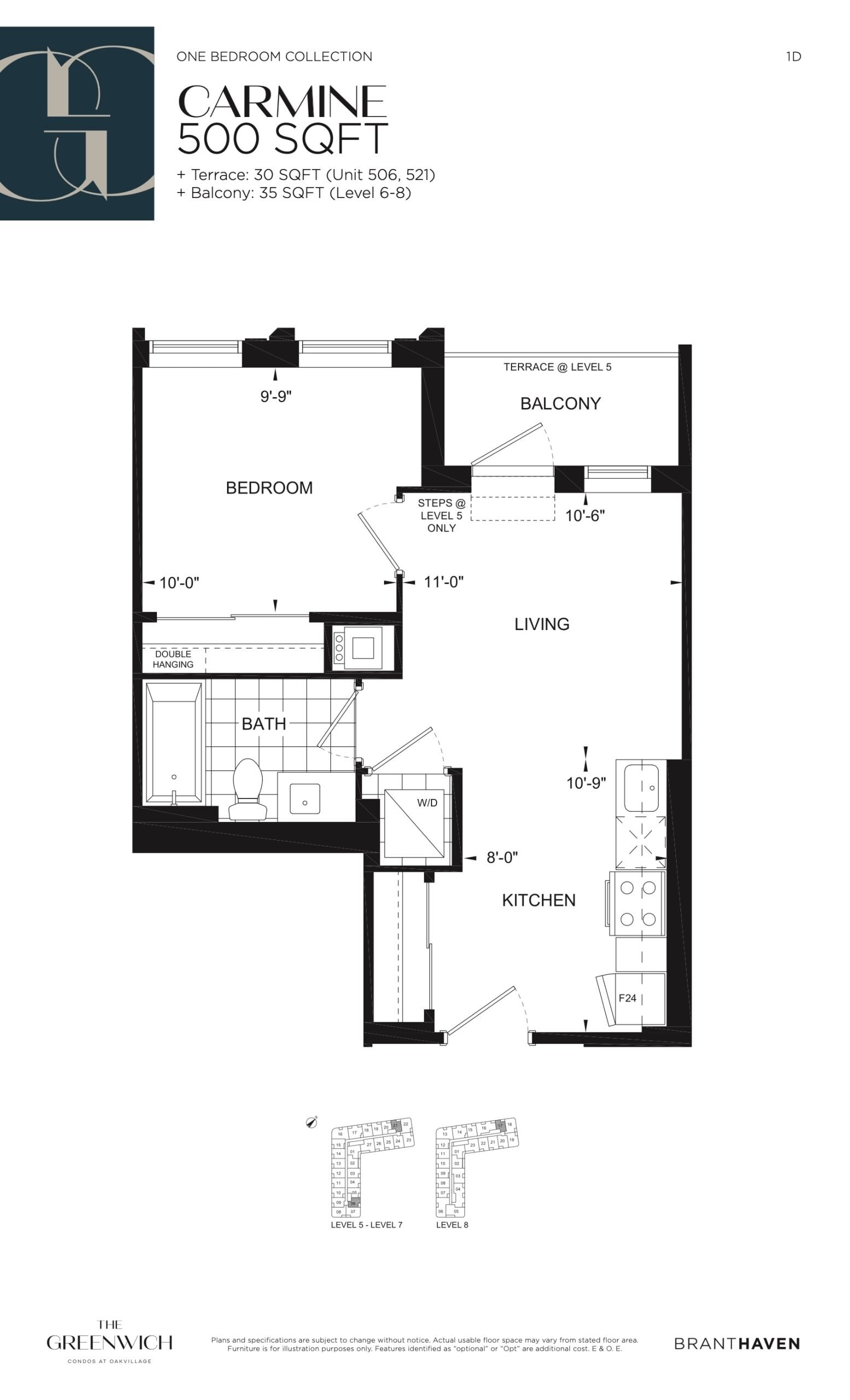 Carmine floor plan