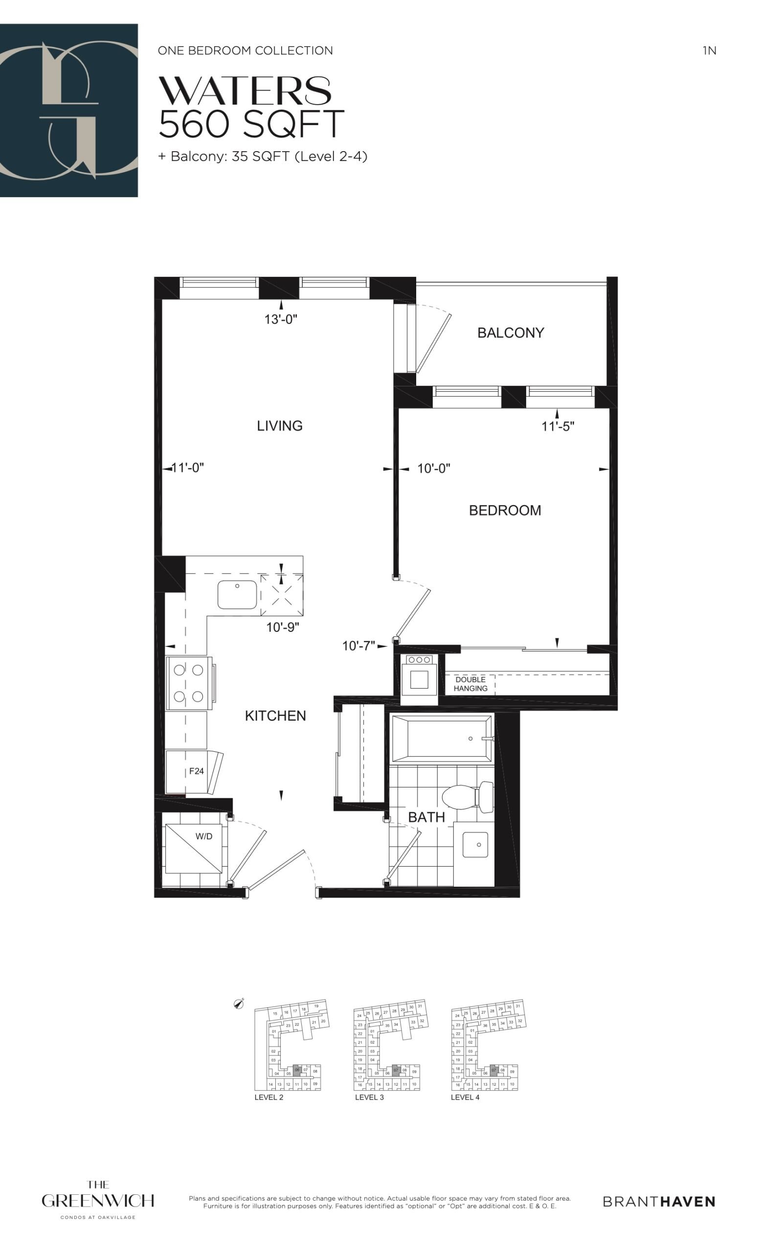 Waters floor plan