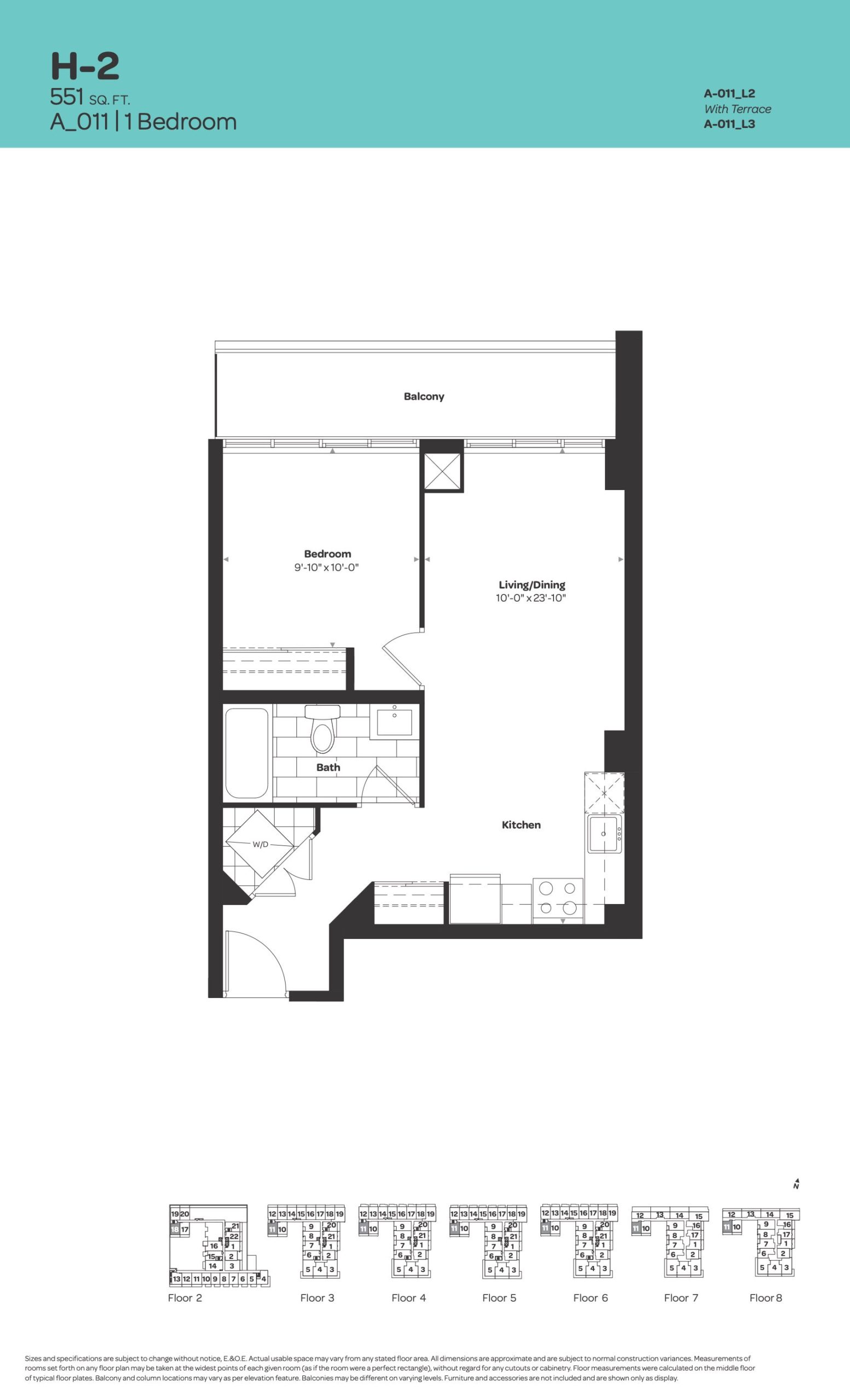 H-2 floor plan