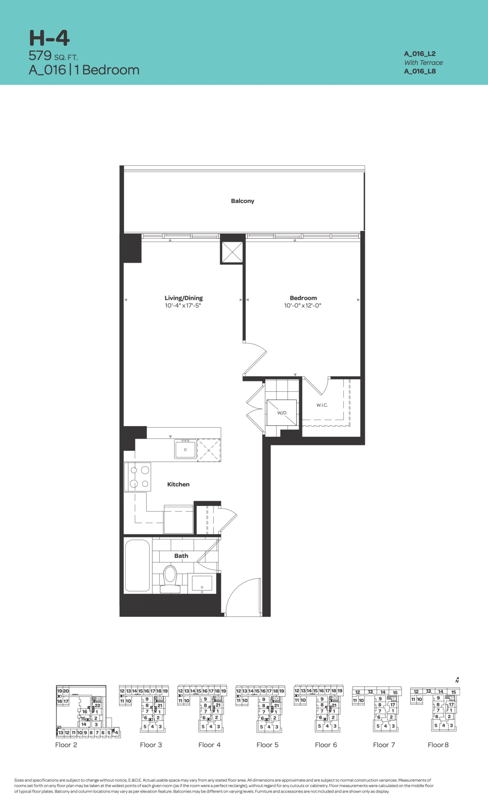 H-4 floor plan
