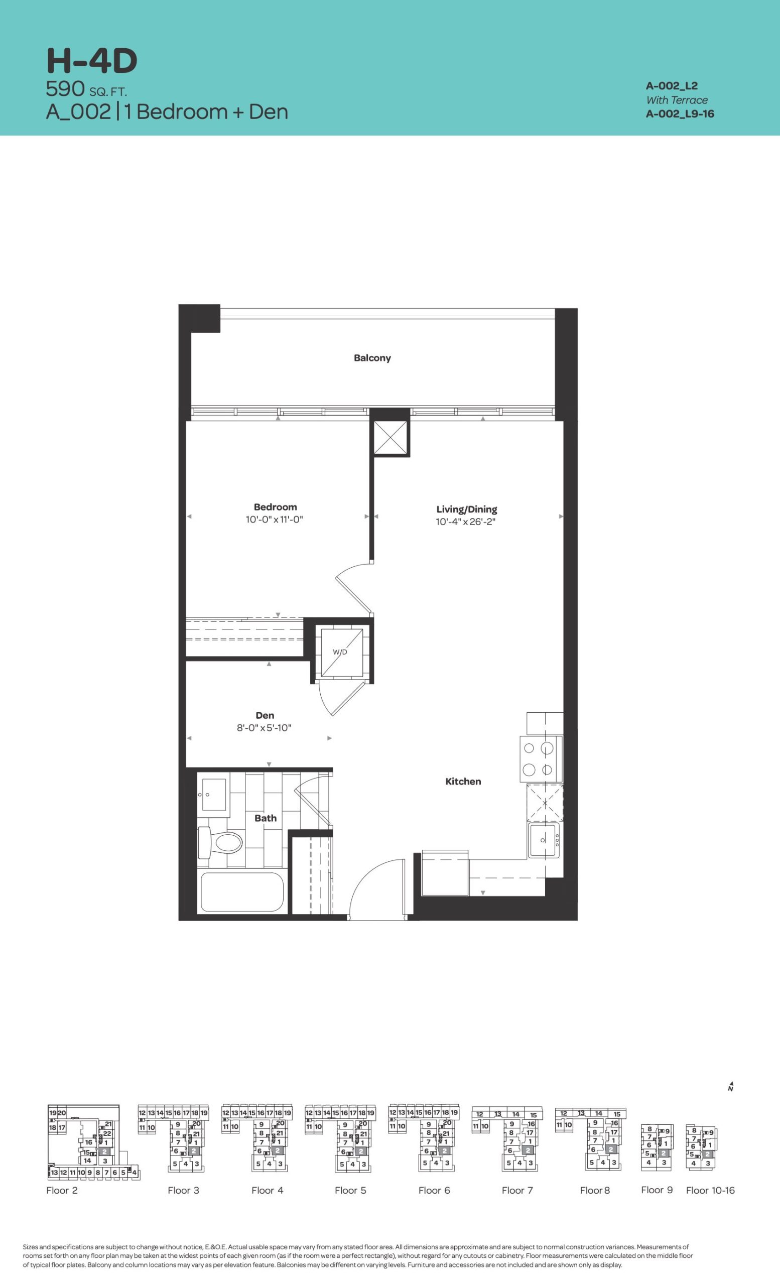 H-4D floor plan
