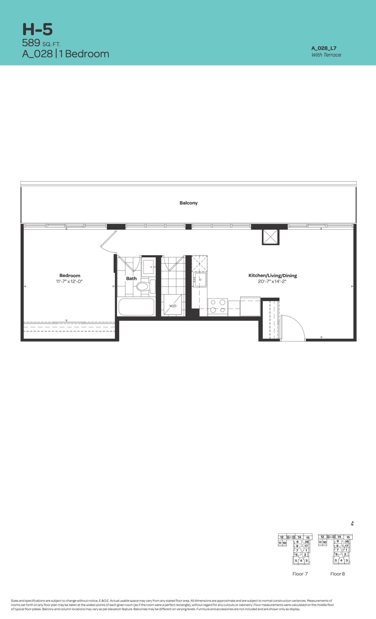 H-5 floor plan