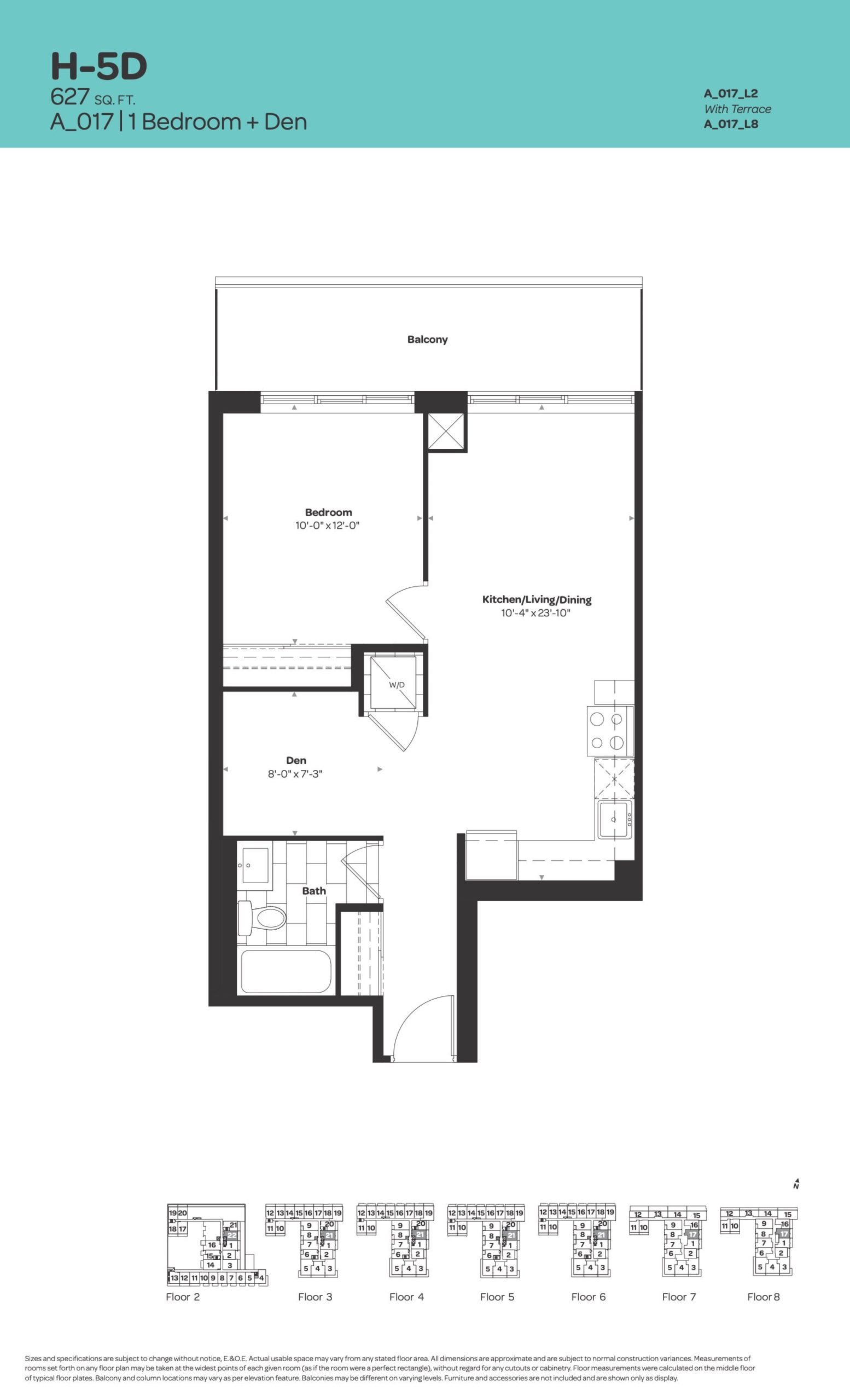 H-5D floor plan