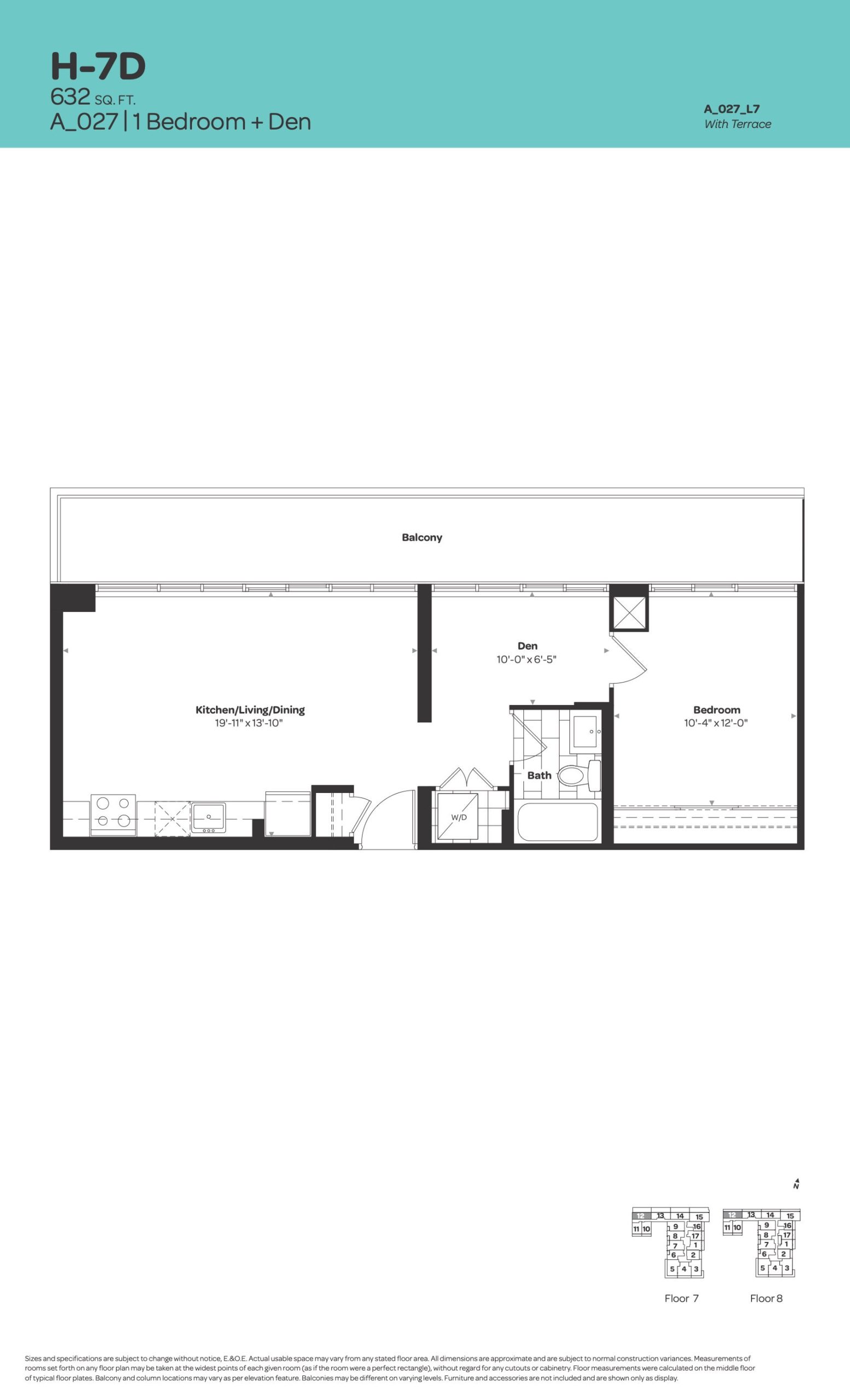 H-7D floor plan
