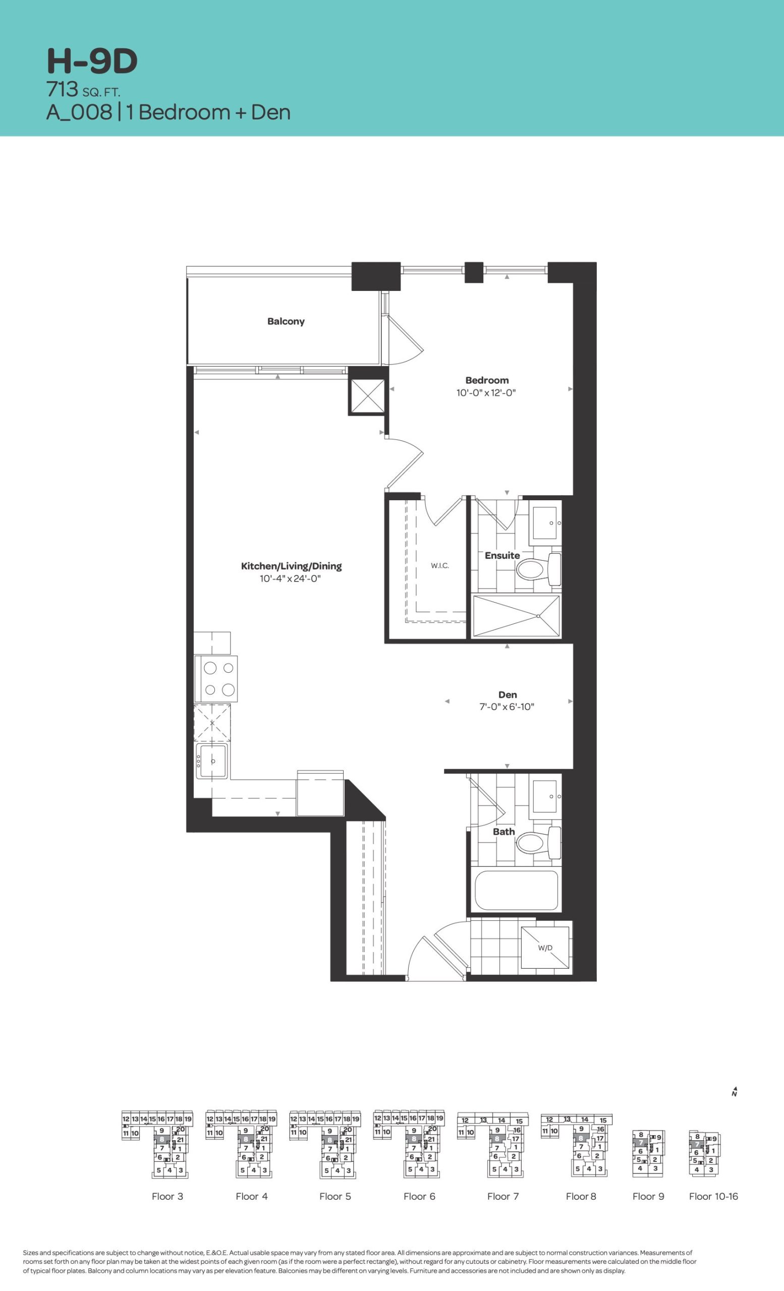 H-9D floor plan
