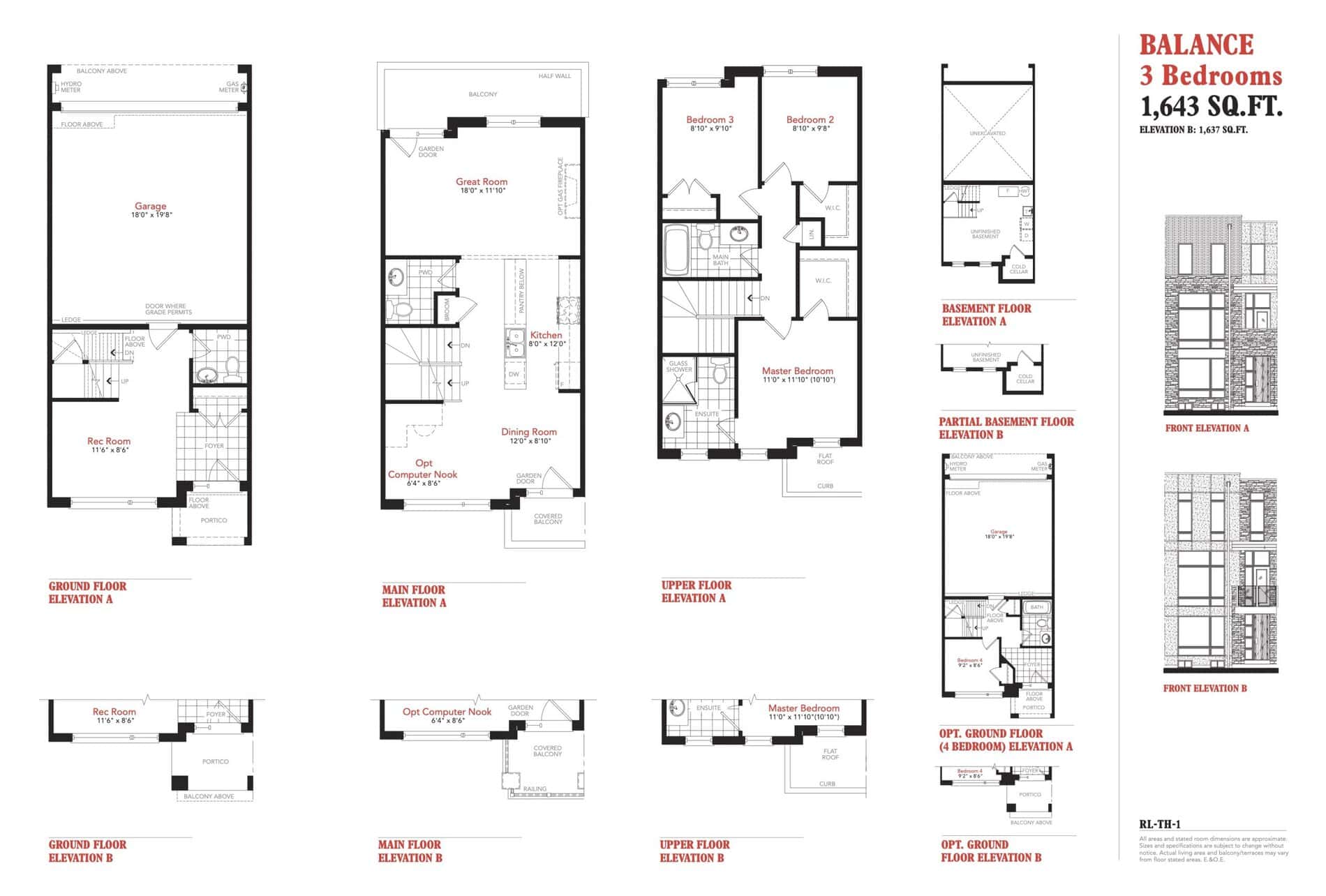 Balance floor plan