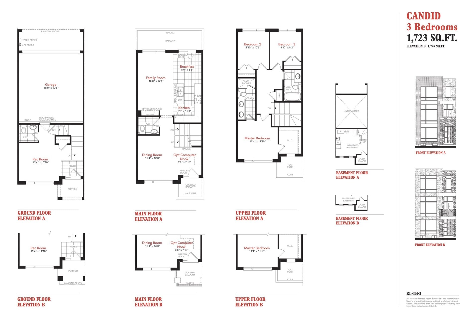 Candid floor plan