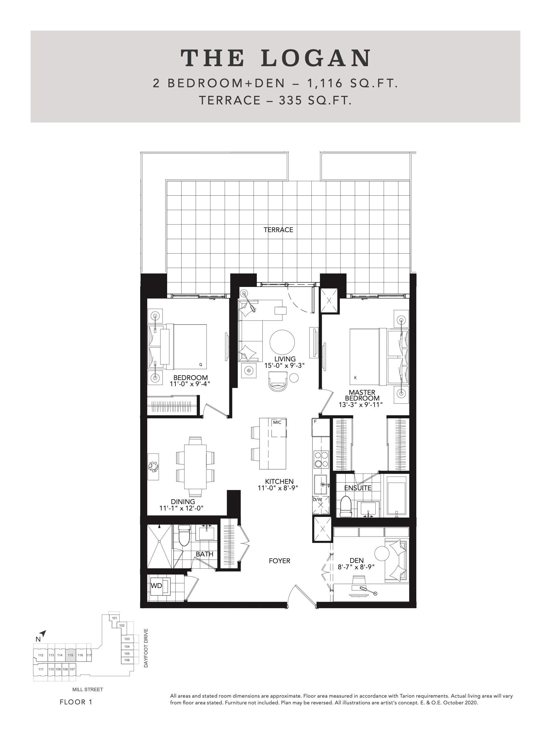 The Logan floor plan