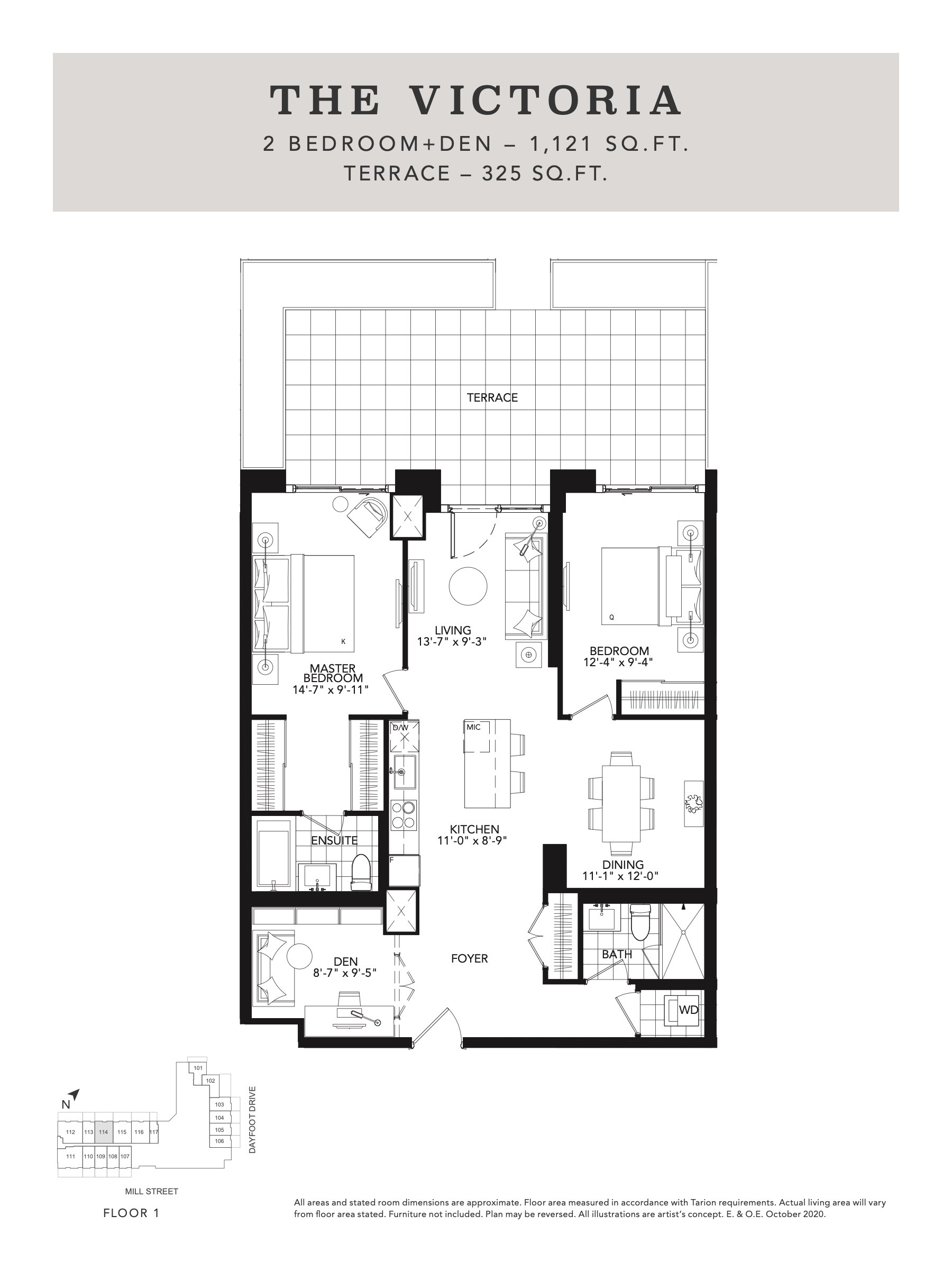 The Victoria floor plan