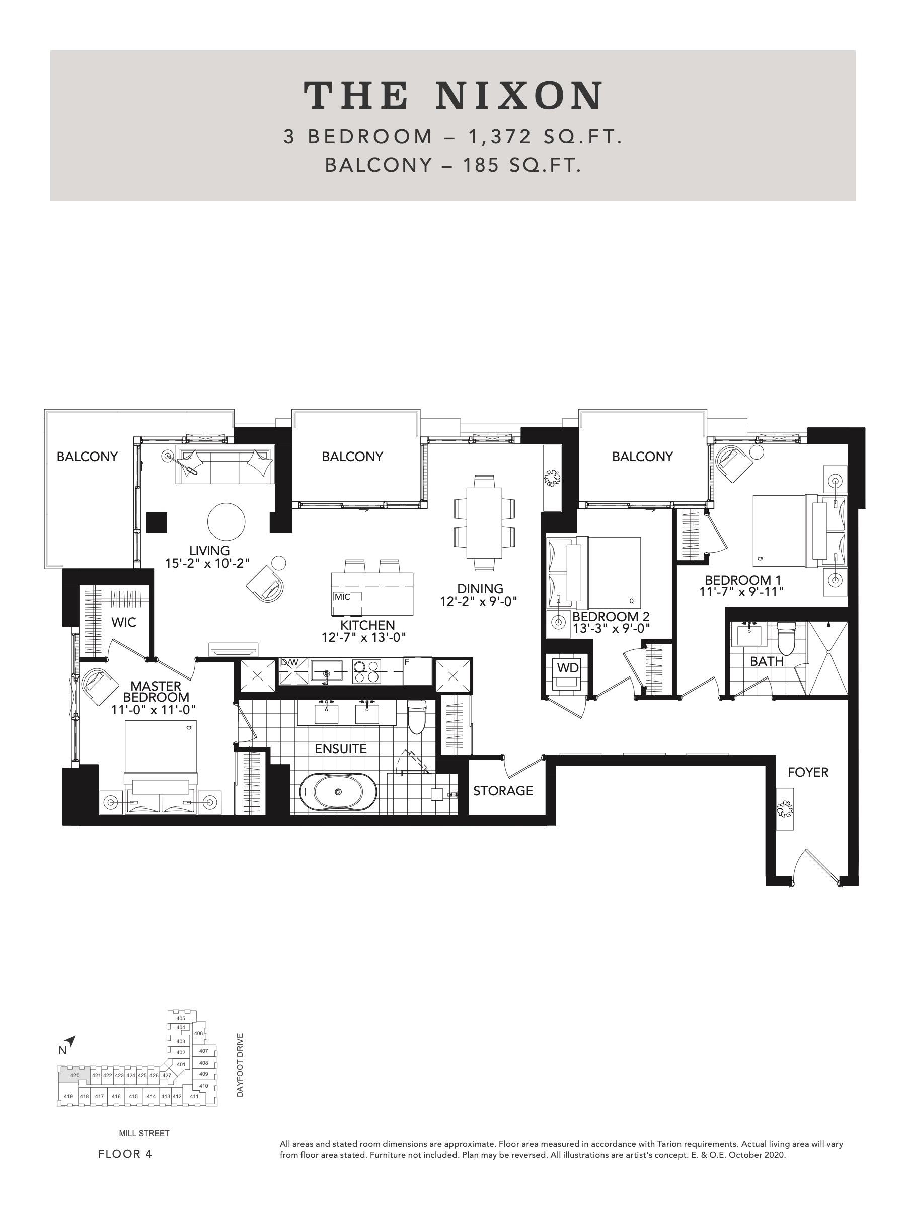 The Nixon floor plan