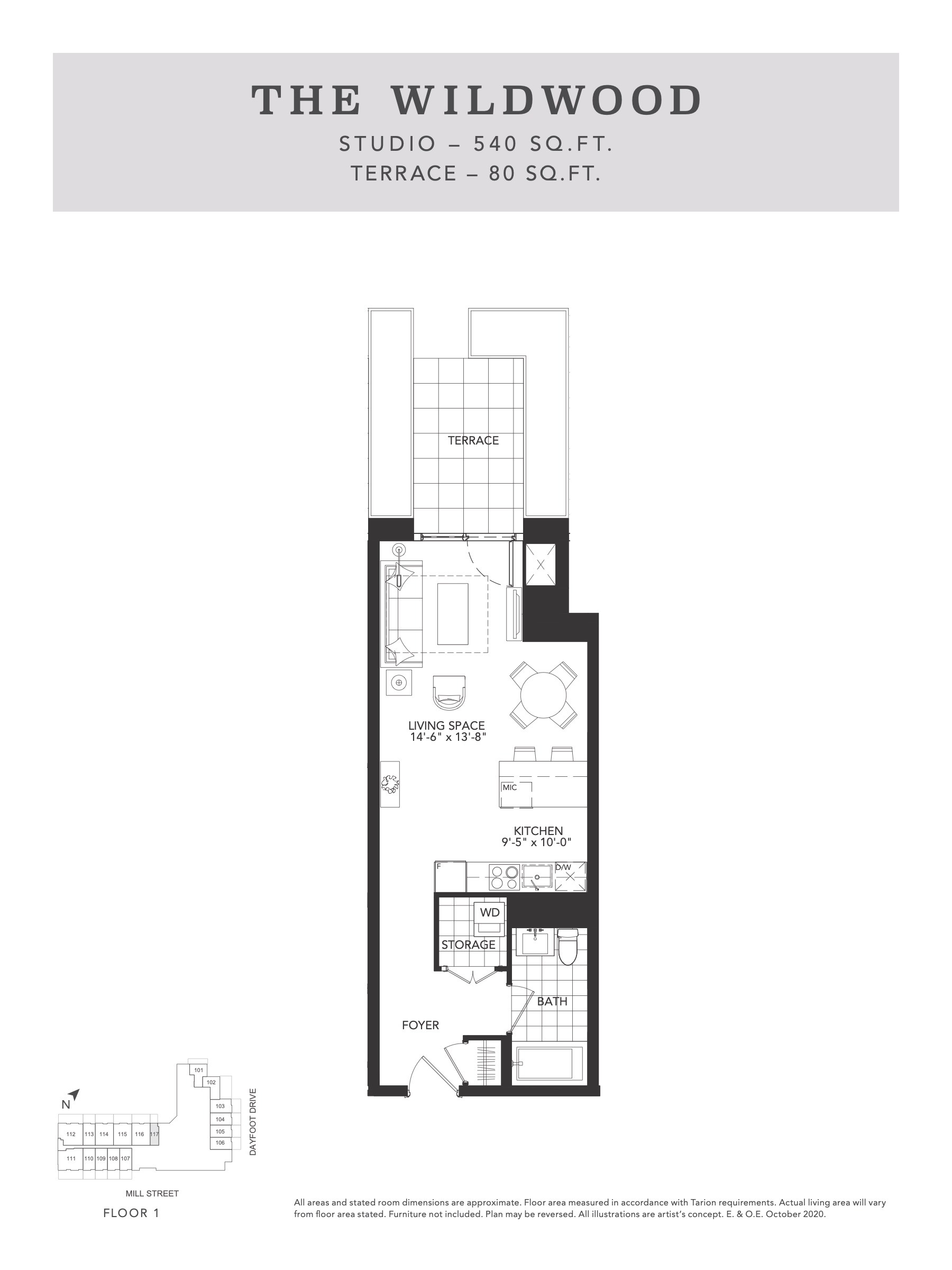 The Wildwood floor plan