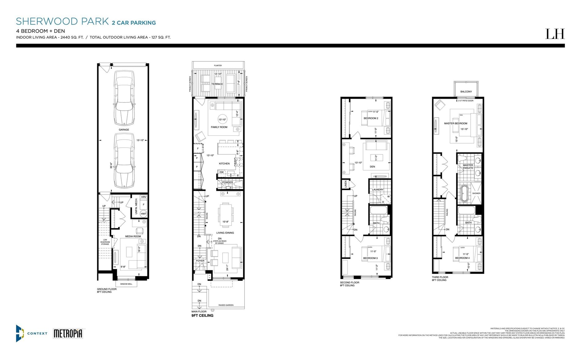 Sherwood Park (2 Car Parking) floor plan