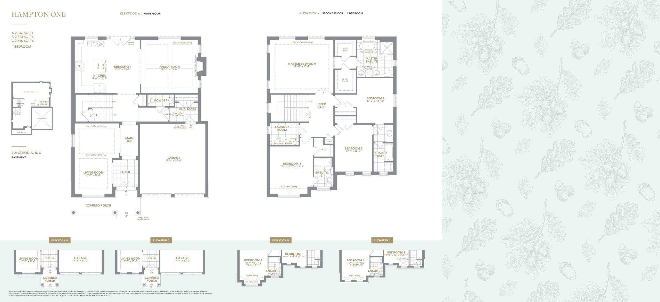 Hampton One floor plan