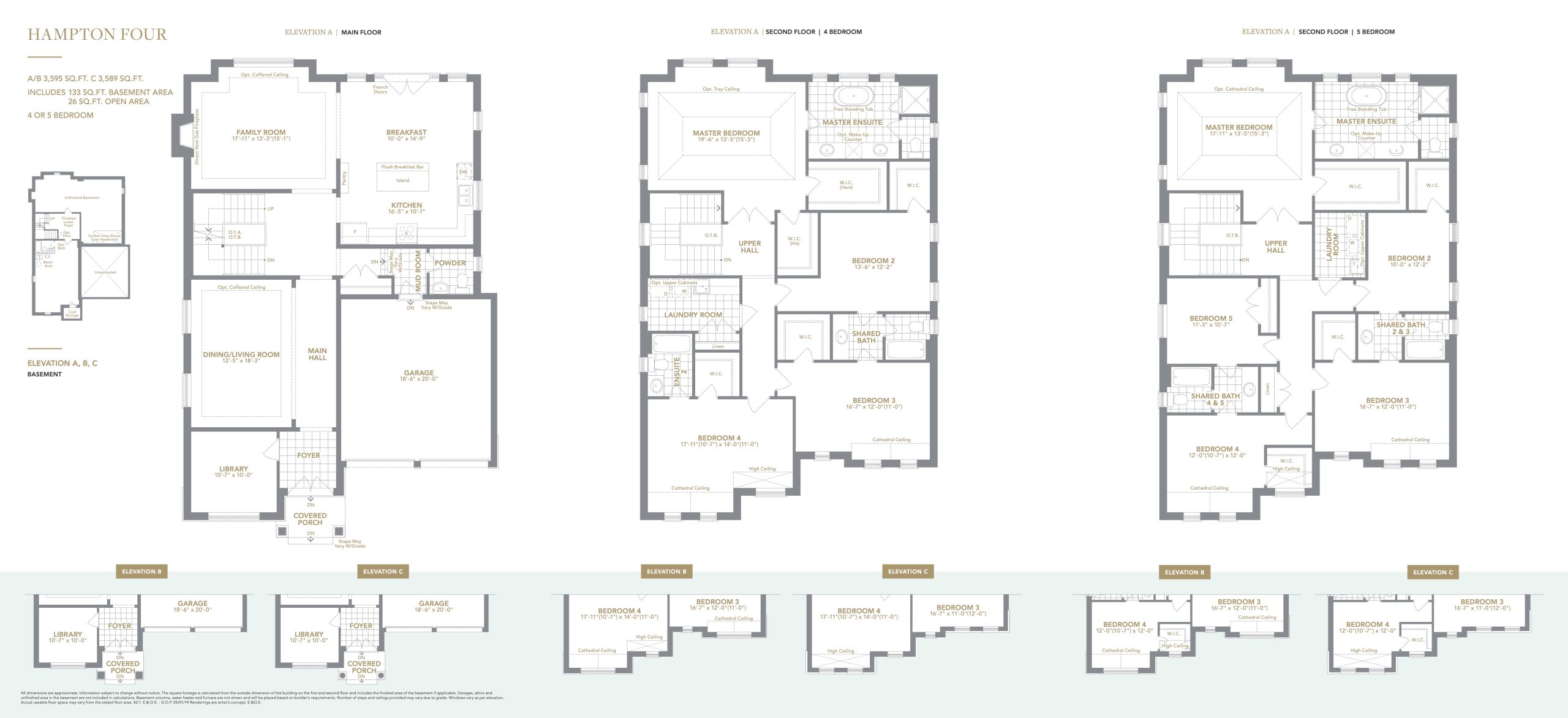 Hampton Four floor plan