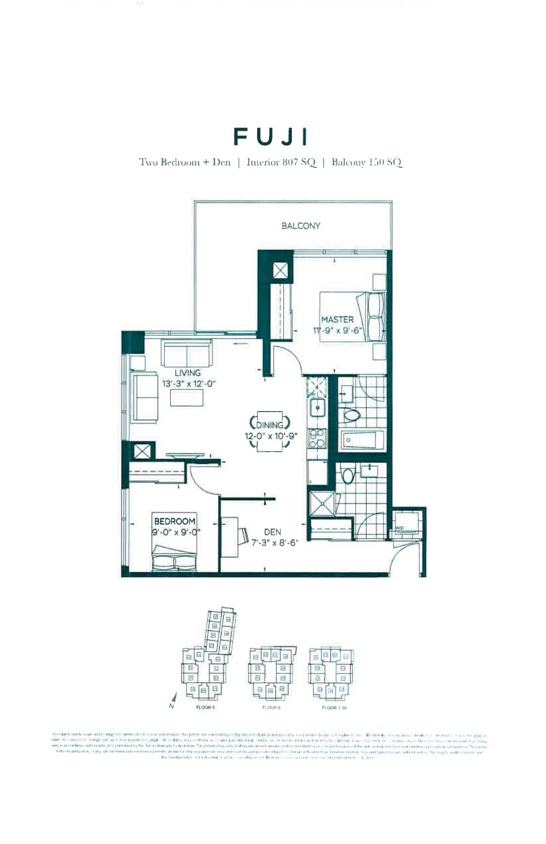 Fuji floor plan