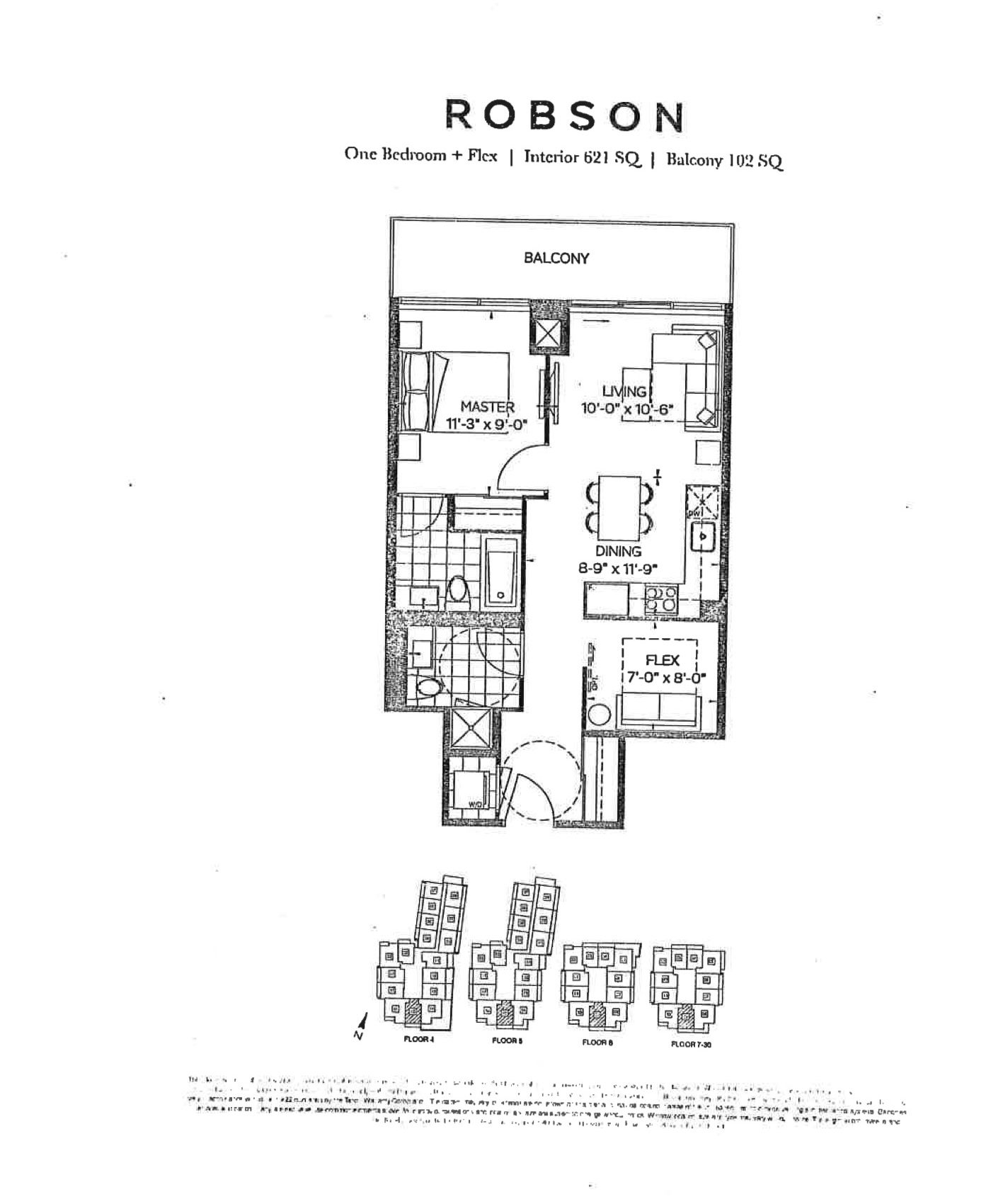 Robson floor plan
