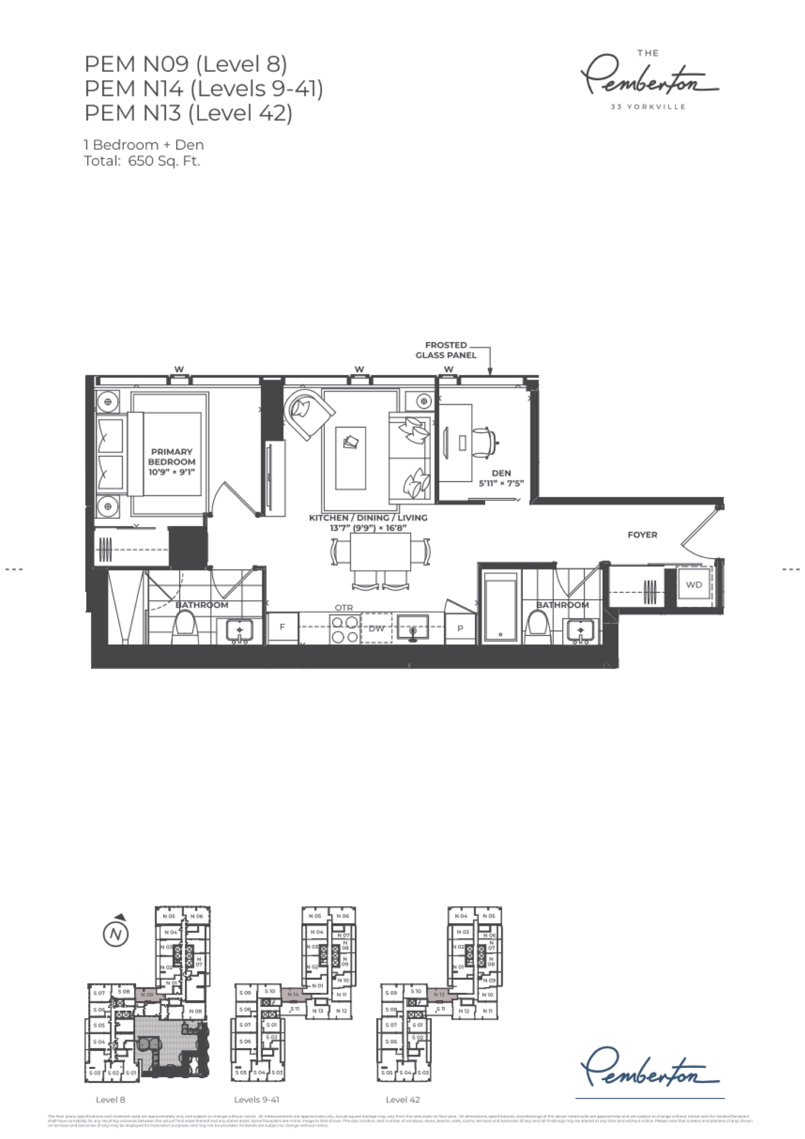 PEM N09, PEM N14 & PEM N13 floor plan