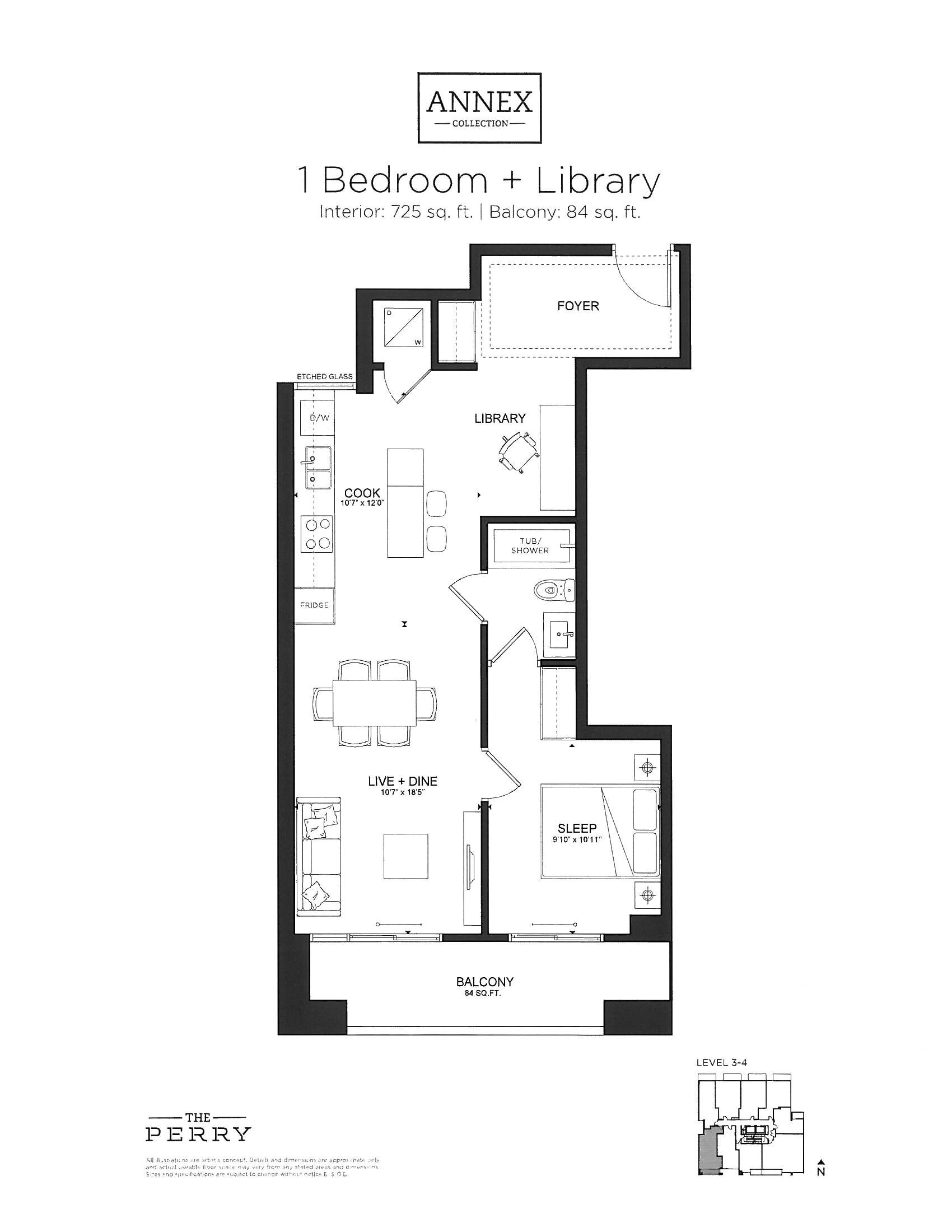 Suite 302 floor plan